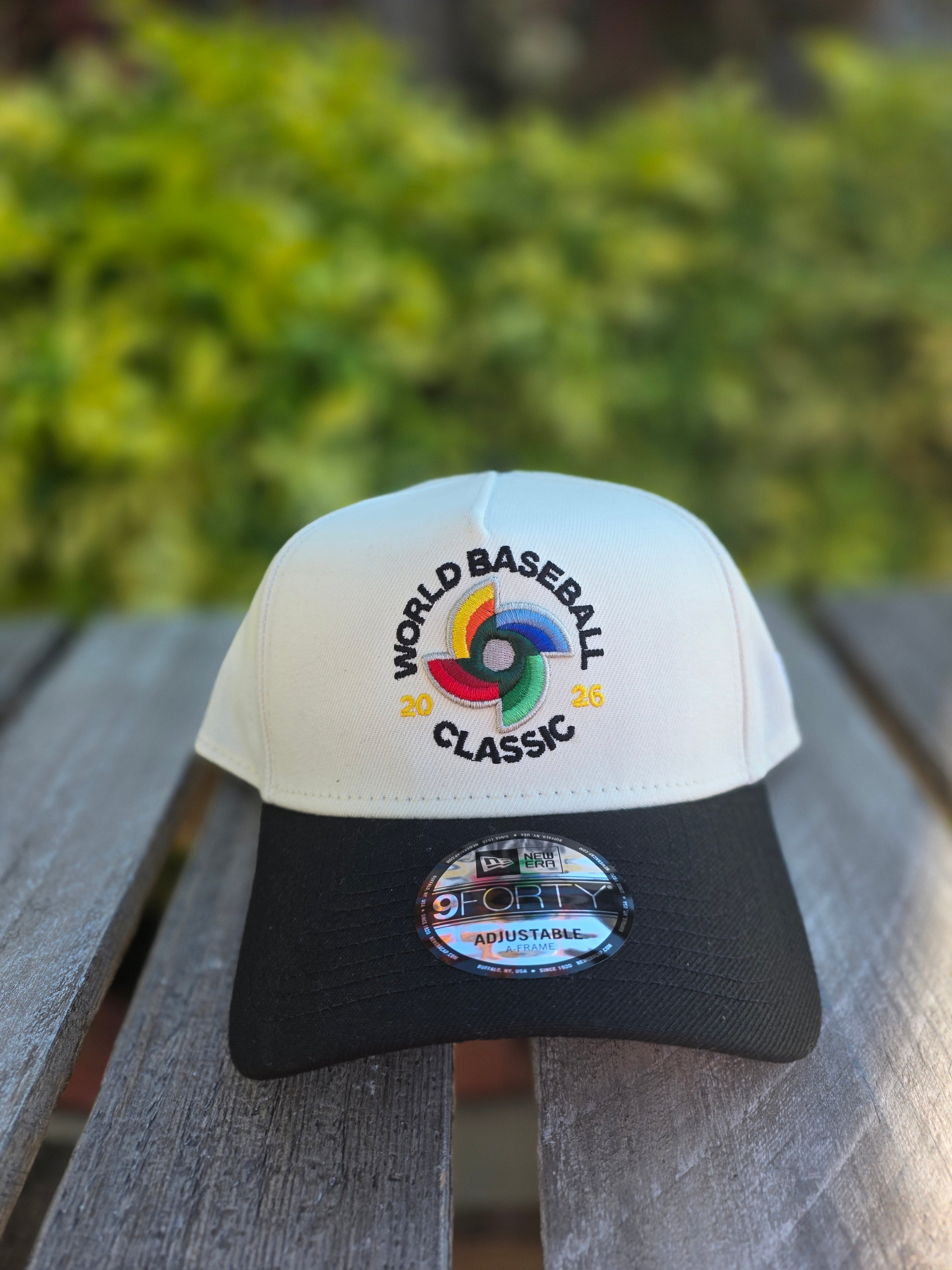 2026 World Baseball Classic Logo Chrome 9FORTY A-Frame