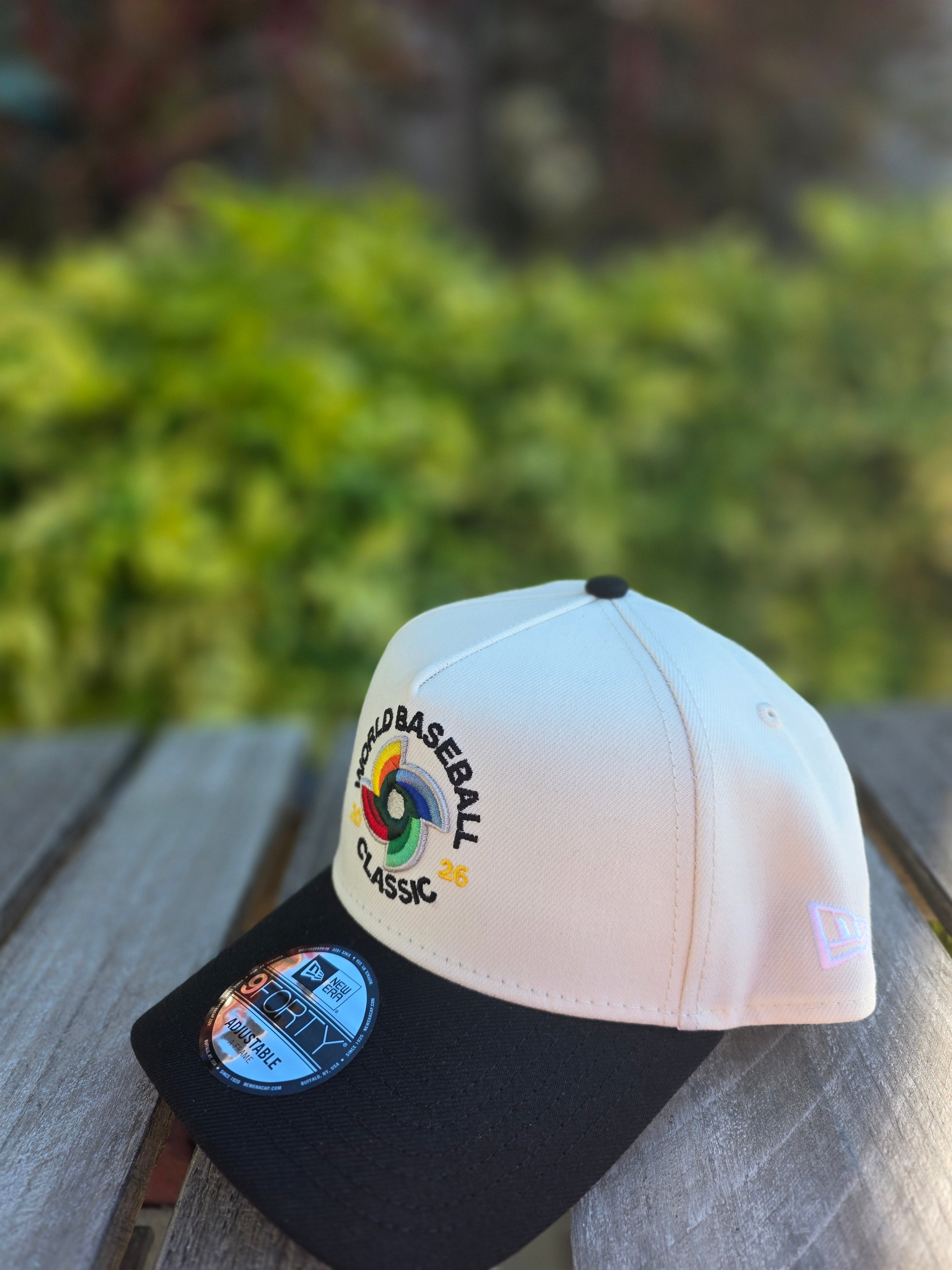 2026 World Baseball Classic Logo Chrome 9FORTY A-Frame