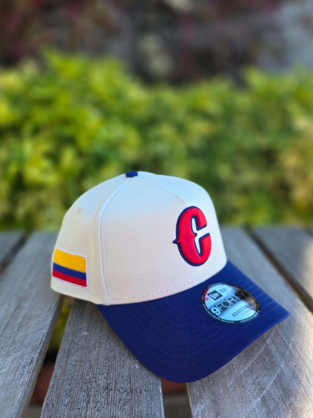 2026 WBC Colombia Chrome Navy 9FORTY A-Frame