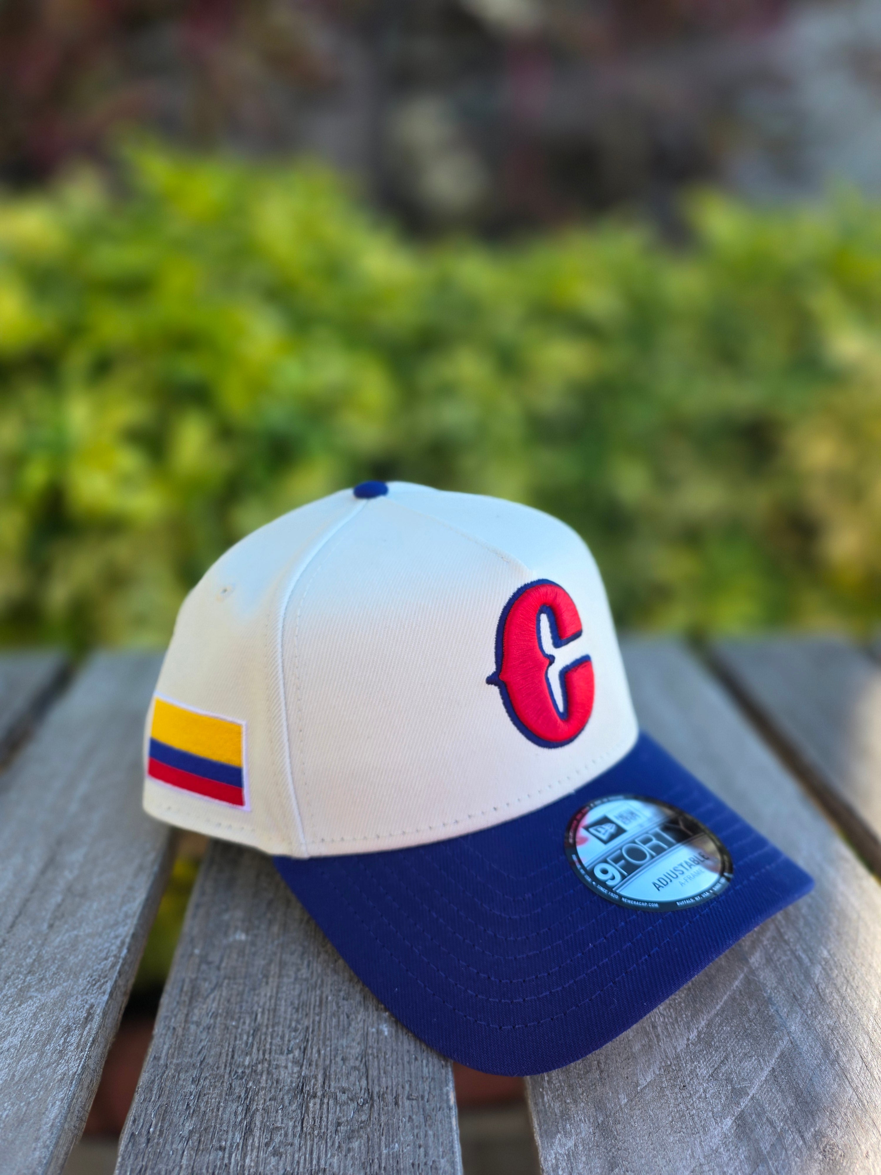 2026 WBC Colombia Chrome Navy 9FORTY A-Frame