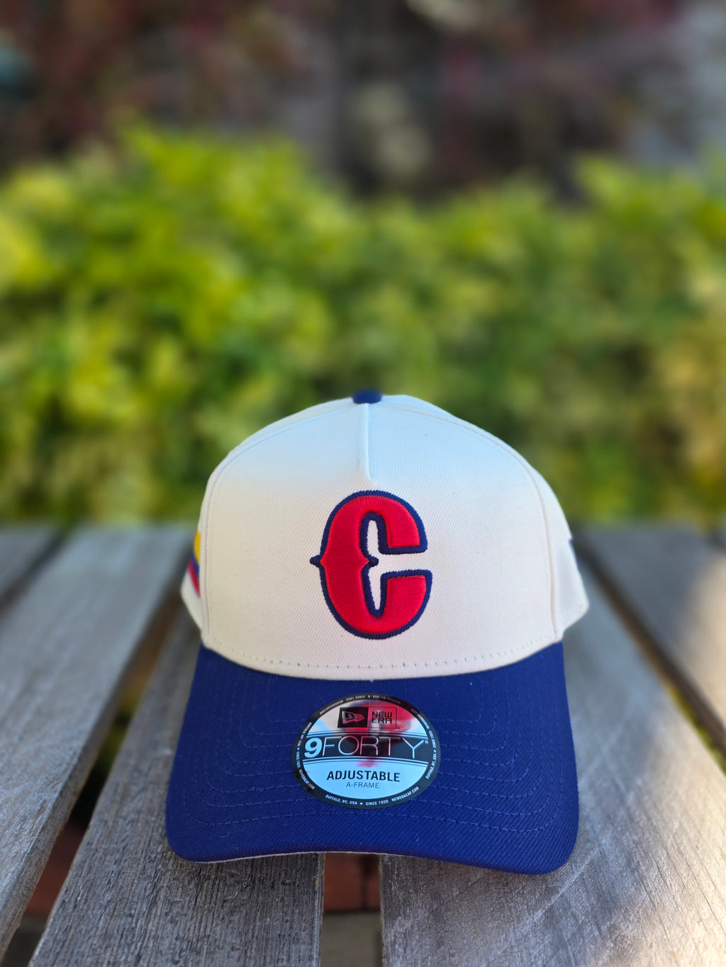 2026 WBC Colombia Chrome Navy 9FORTY A-Frame
