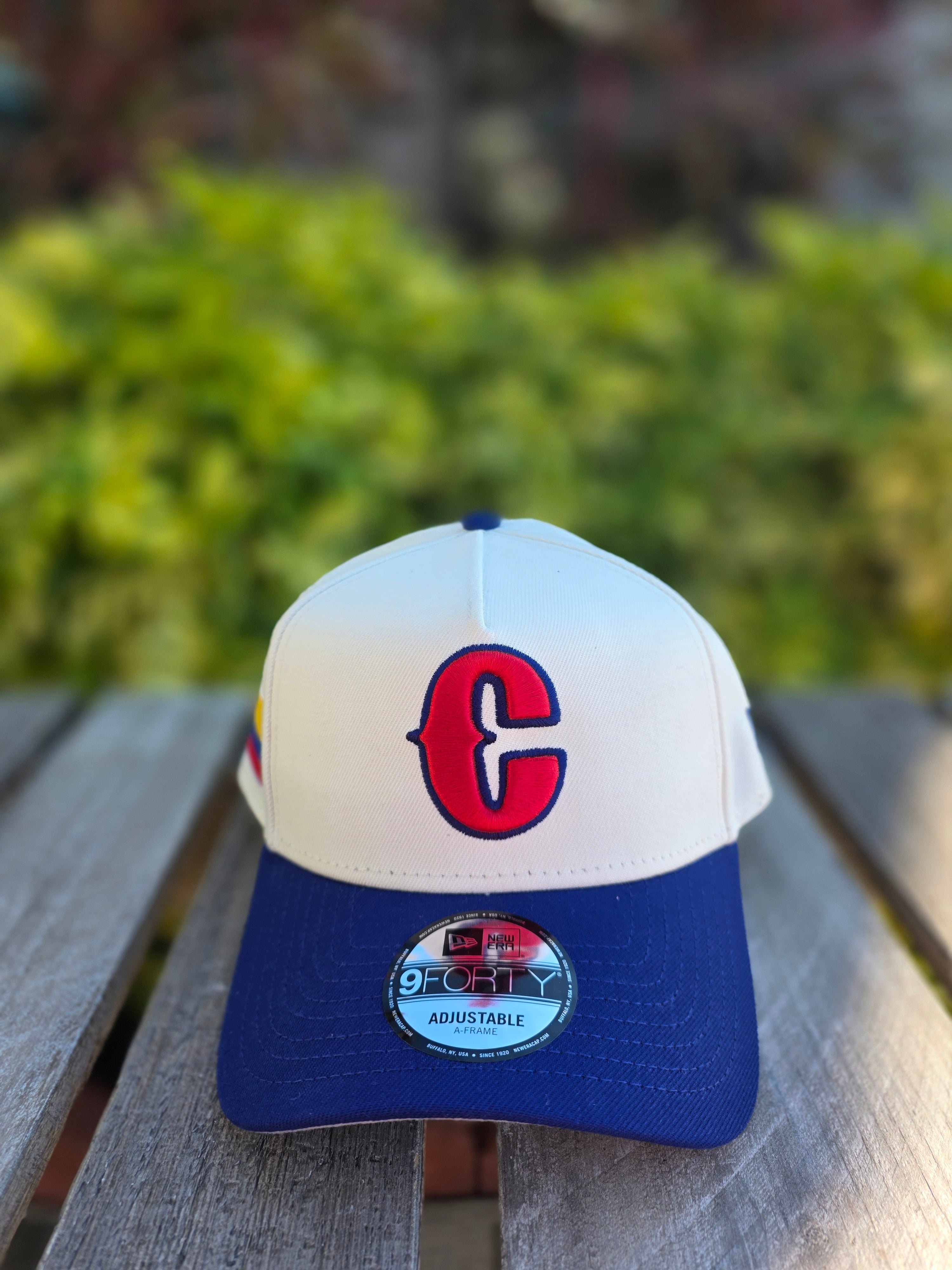 2026 WBC Colombia Chrome Navy 9FORTY A-Frame