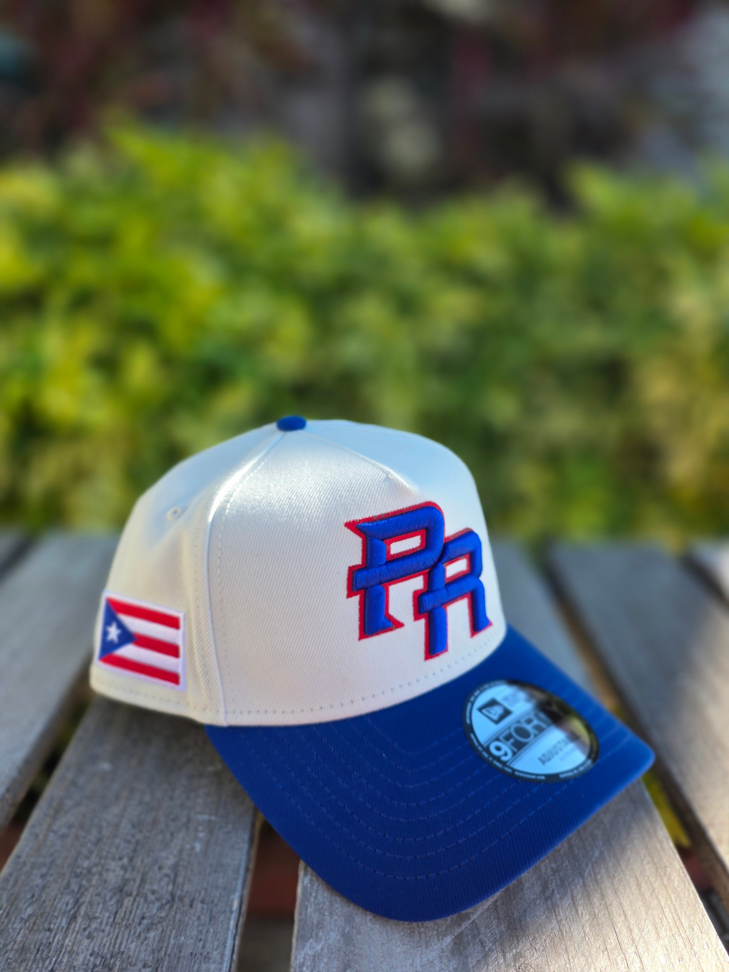 2026 WBC Puerto Rico Chrome Blue 9FORTY A-Frame