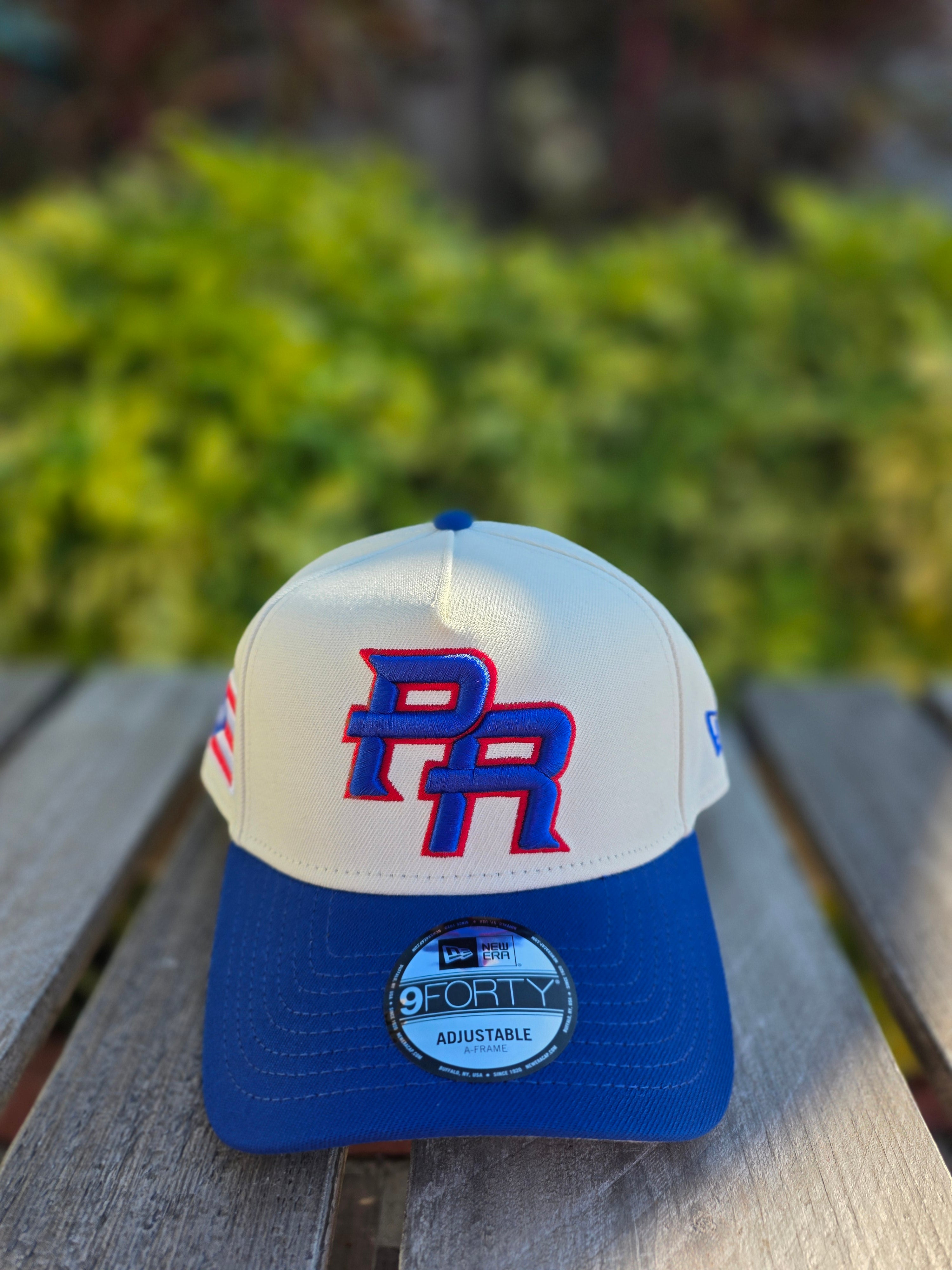 2026 WBC Puerto Rico Chrome Blue 9FORTY A-Frame