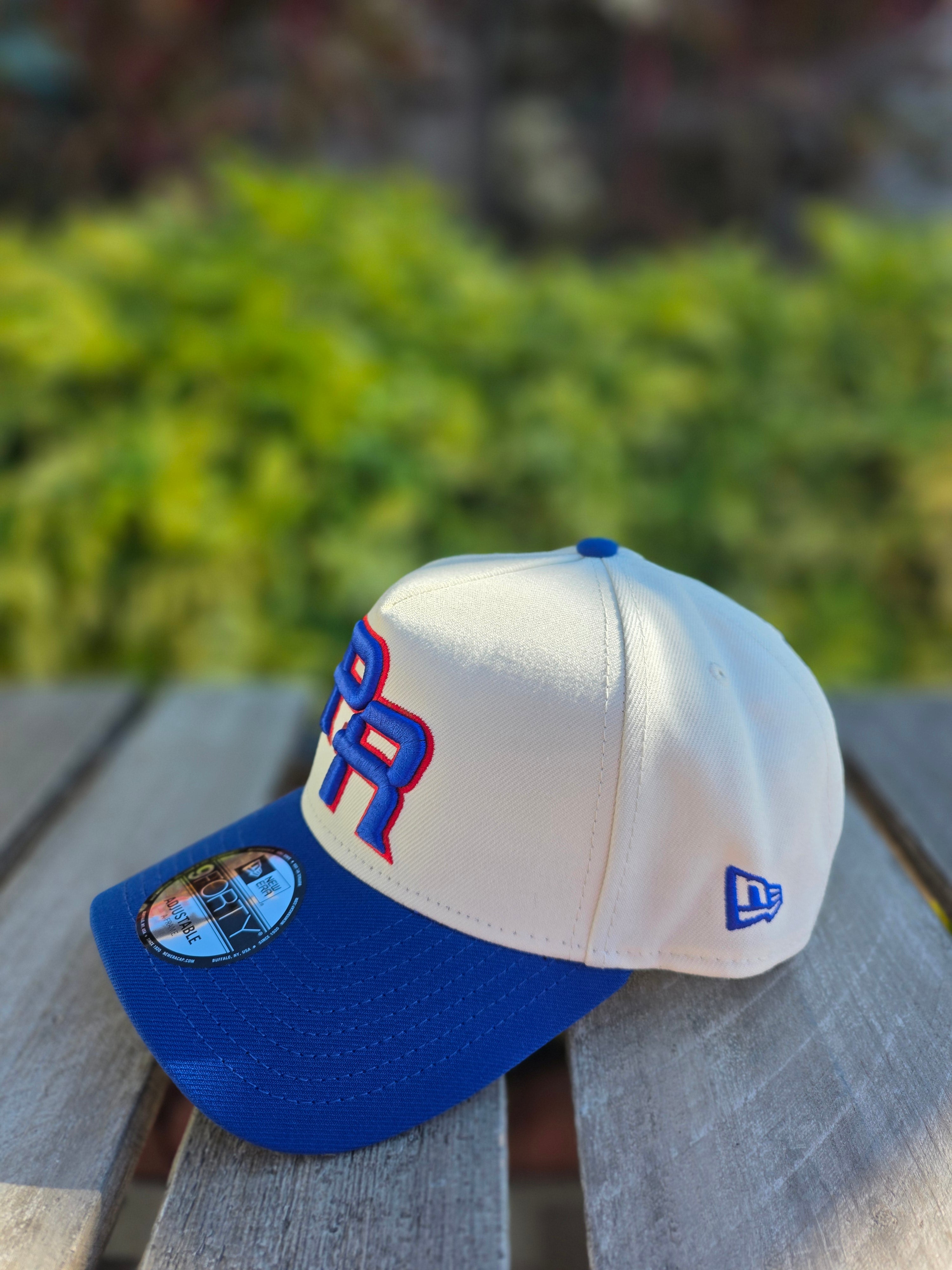 2026 WBC Puerto Rico Chrome Blue 9FORTY A-Frame