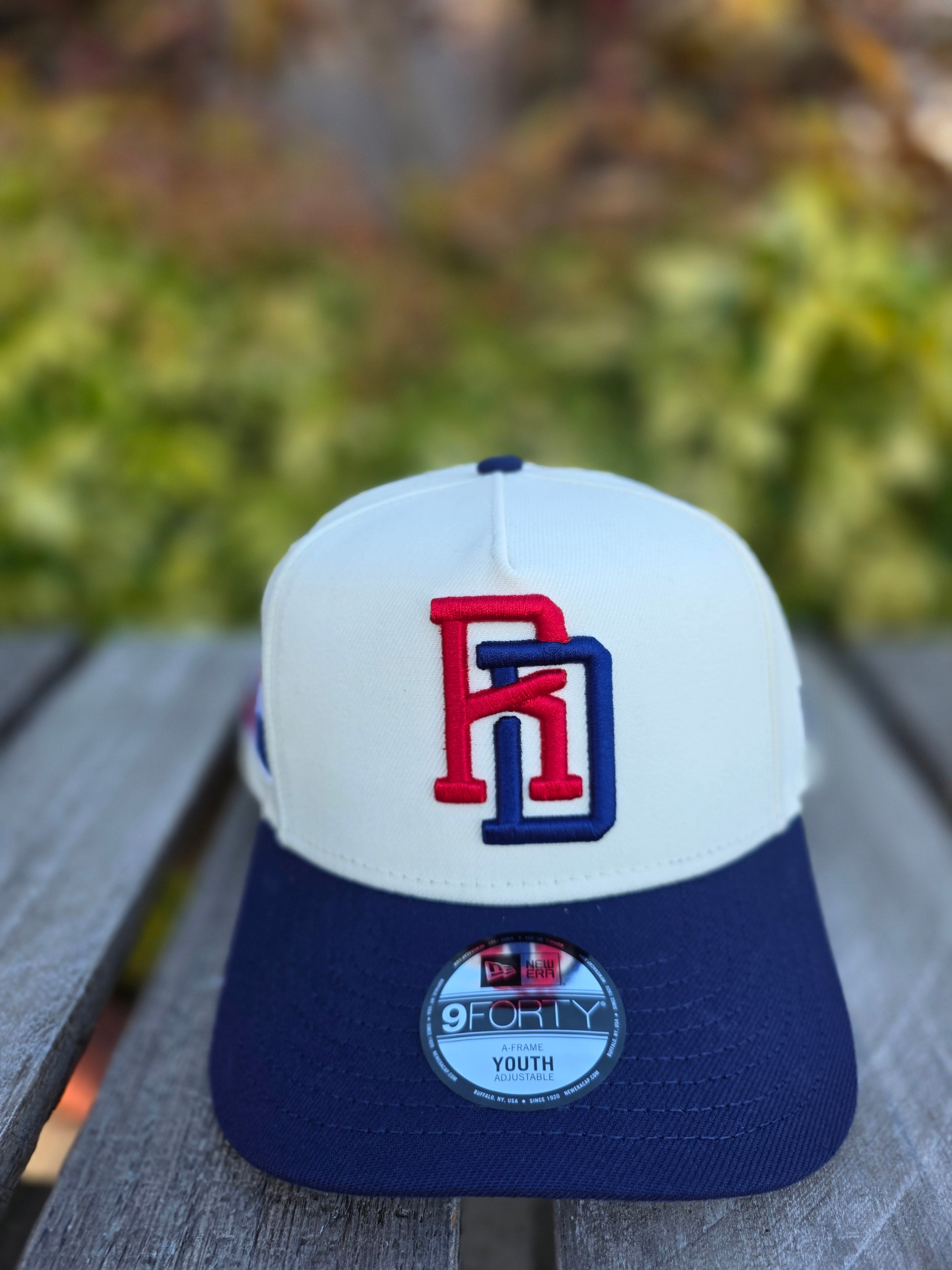 2026 WBC Dominican Republic Chrome Navy Youth Size 9FORTY A-Frame