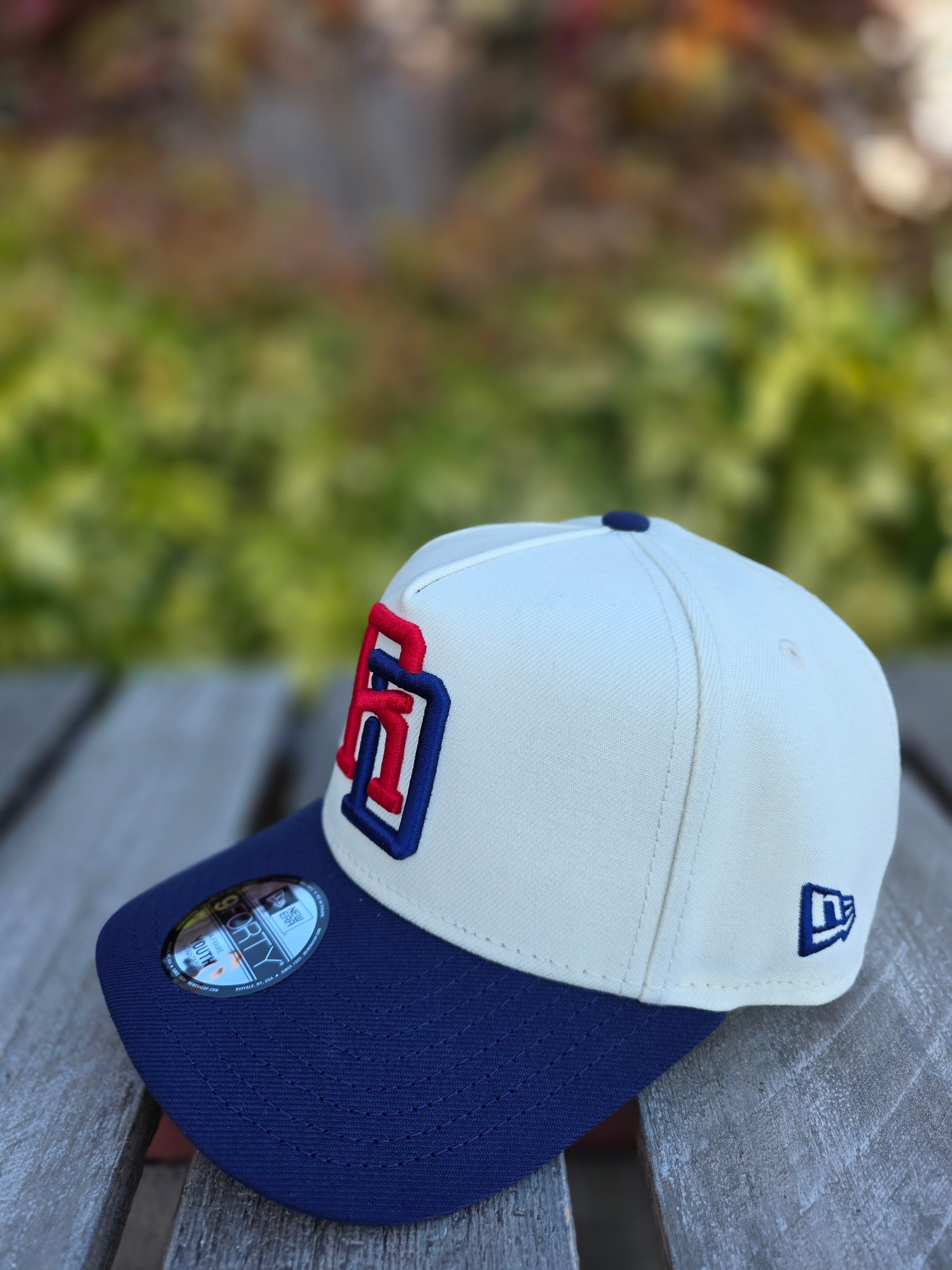 2026 WBC Dominican Republic Chrome Navy Youth Size 9FORTY A-Frame