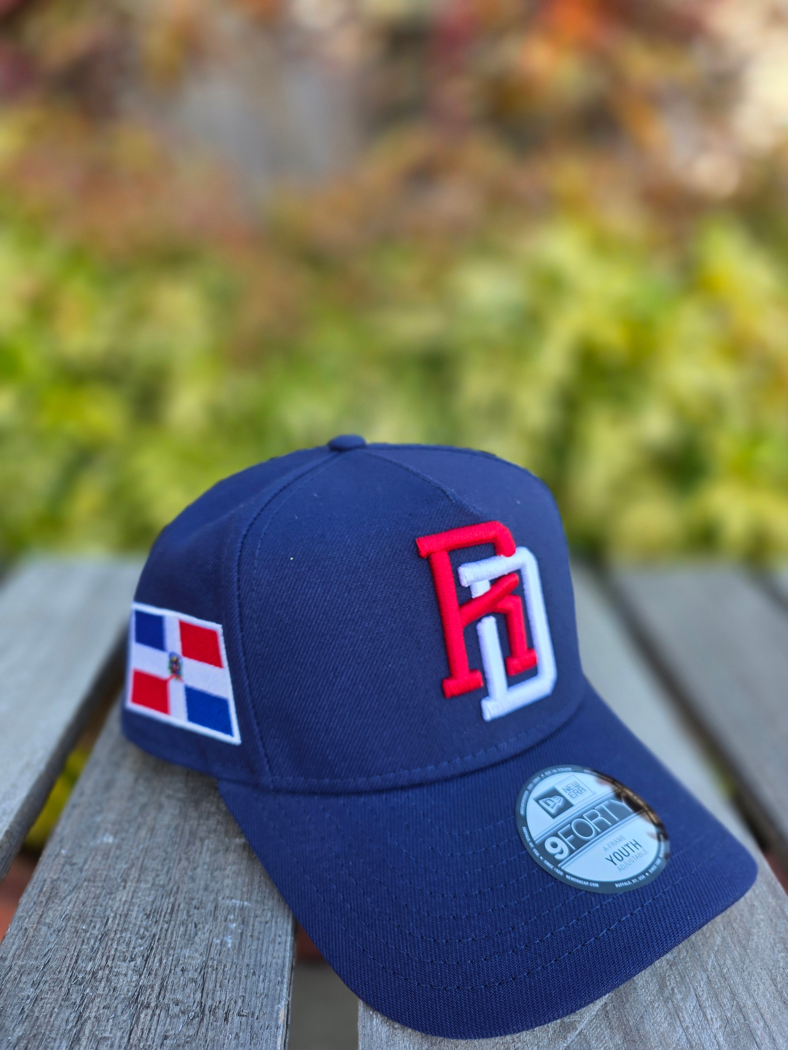 2026 WBC Dominican Republic Navy Youth Size 9FORTY A-Frame