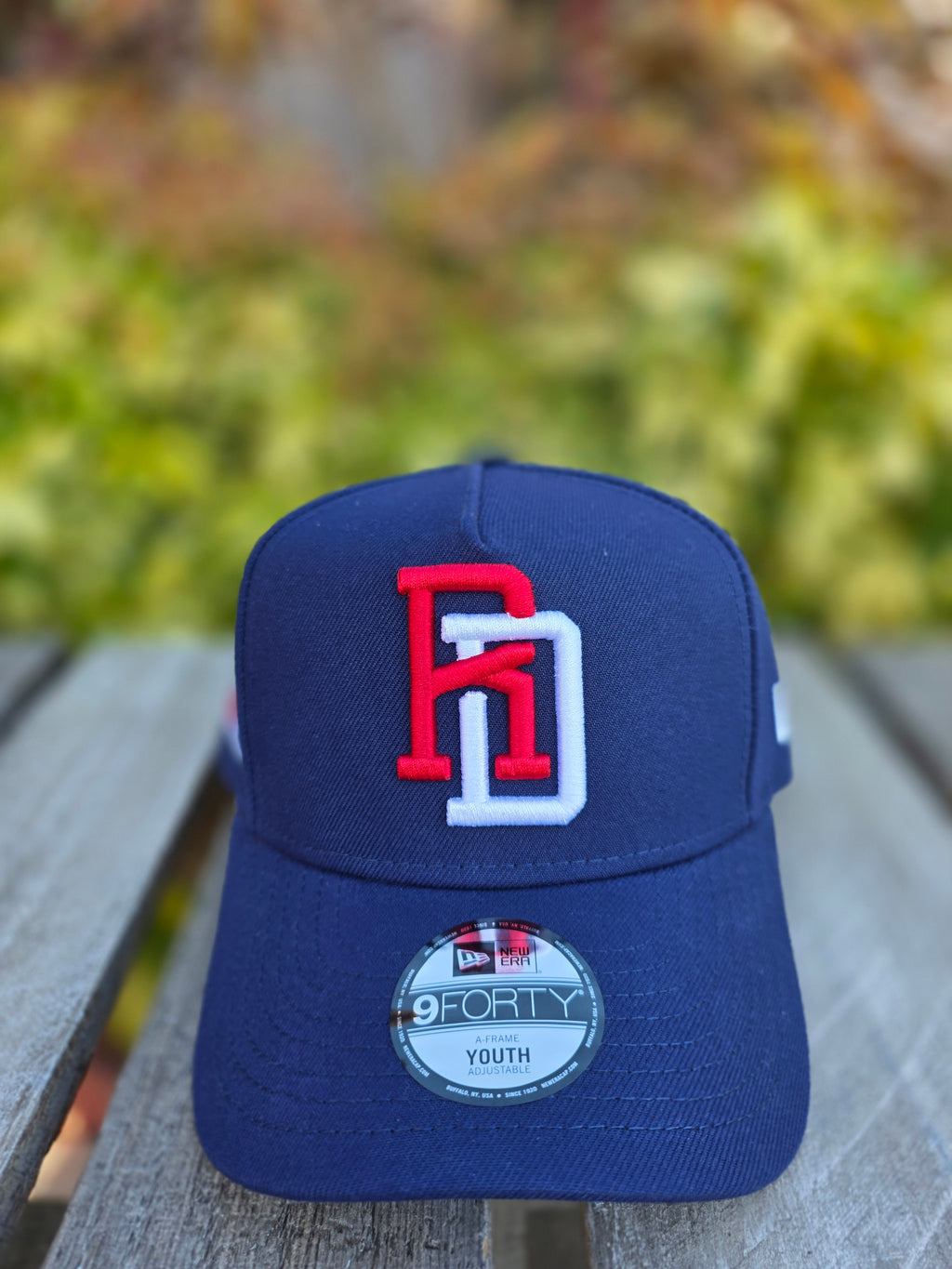 2026 WBC Dominican Republic Navy Youth Size 9FORTY A-Frame