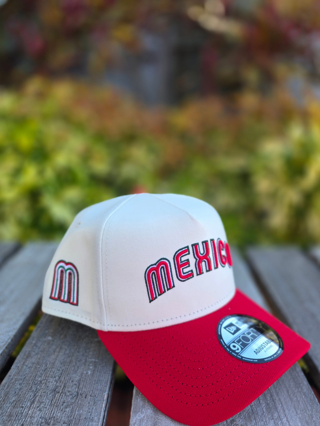 2026 WBC Mexico Wordmark Chrome 9FORTY A-Frame