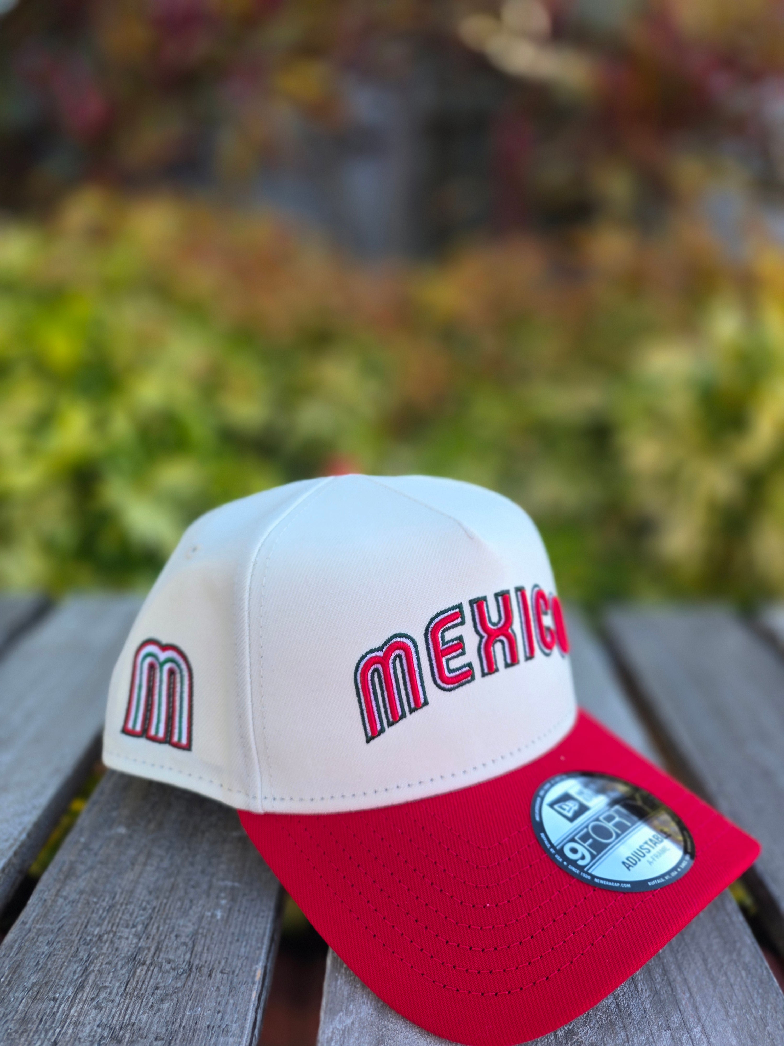 2026 WBC Mexico Wordmark Chrome 9FORTY A-Frame