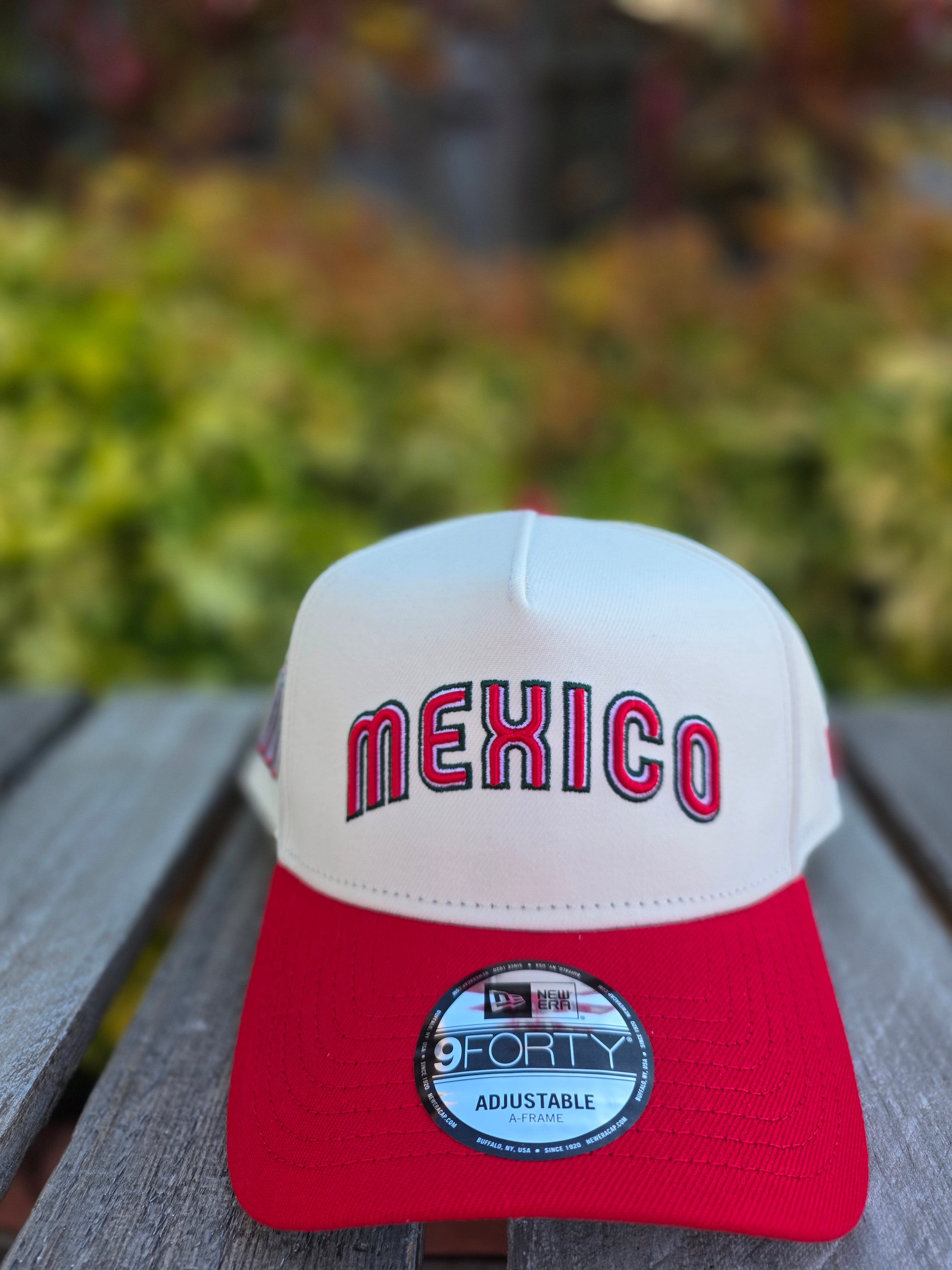 2026 WBC Mexico Wordmark Chrome 9FORTY A-Frame