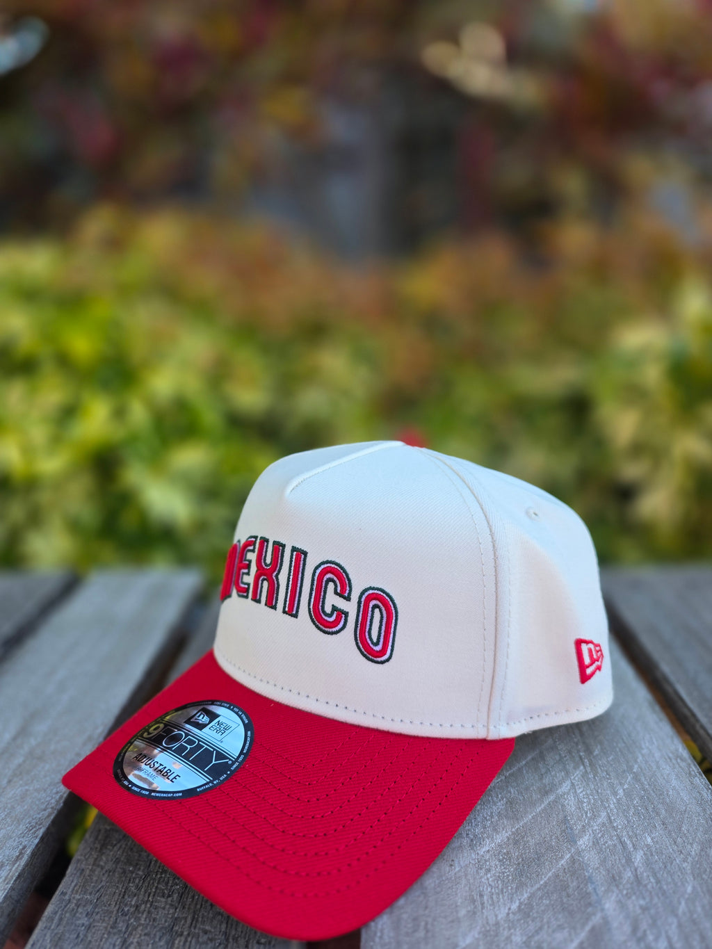 2026 WBC Mexico Wordmark Chrome 9FORTY A-Frame
