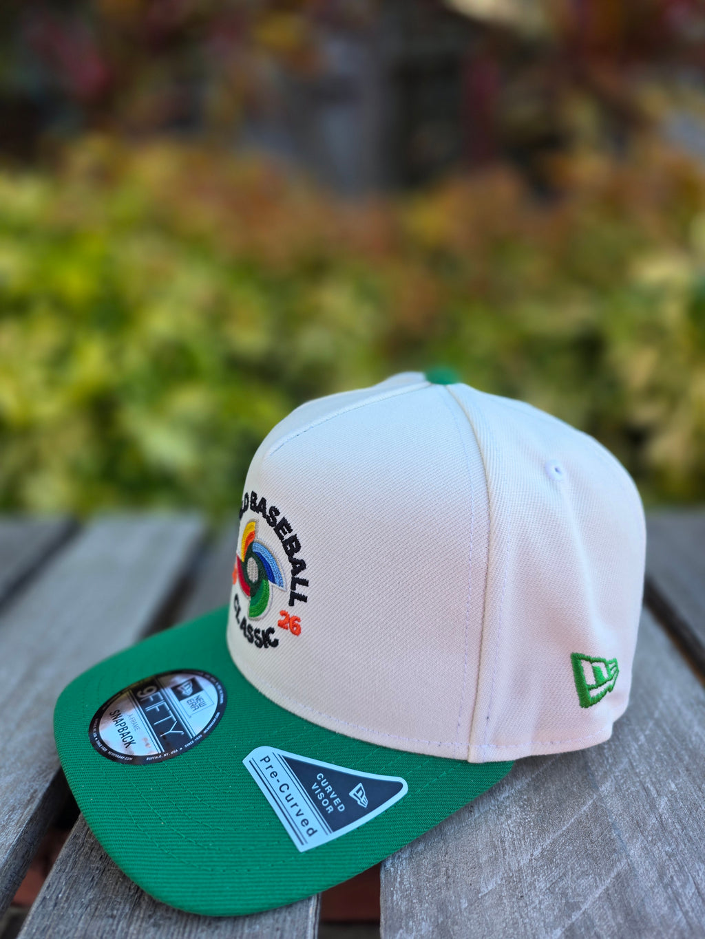 2026 WBC Puerto Rico Chrome Green 9FIFTY A-Frame Snapback