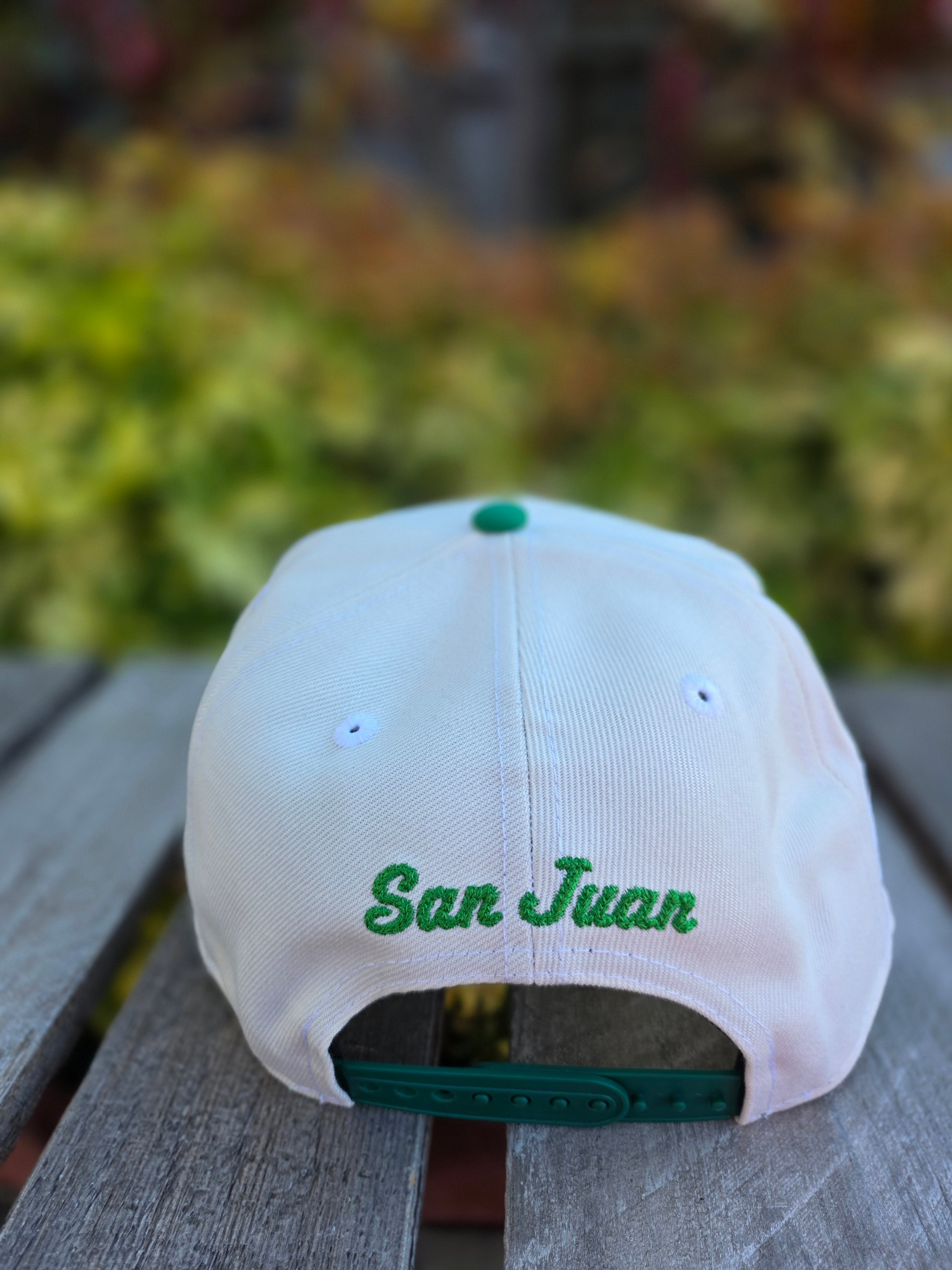 2026 WBC Puerto Rico Chrome Green 9FIFTY A-Frame Snapback