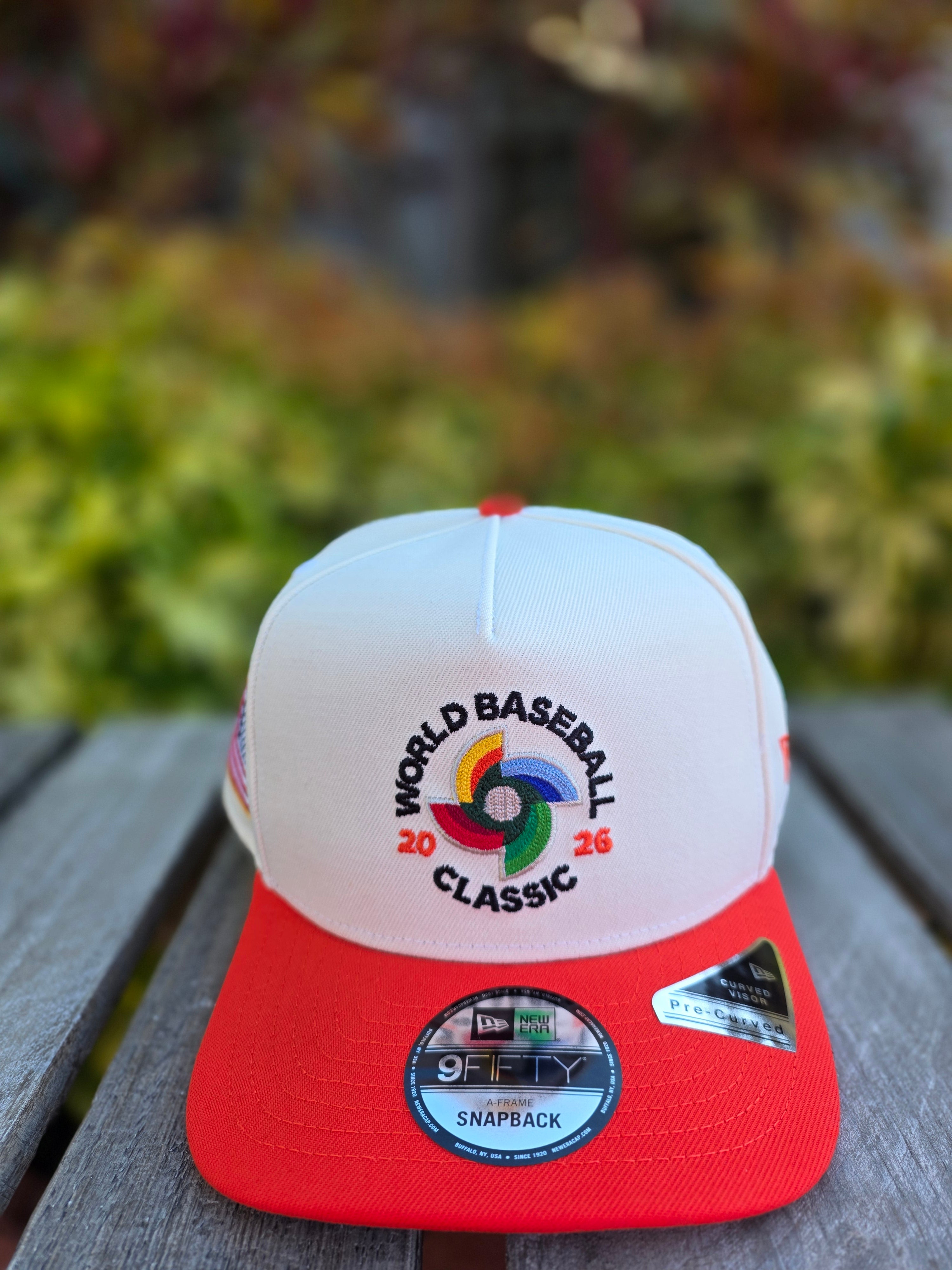 2026 WBC USA Chrome Orange 9FIFTY A-Frame Snapback
