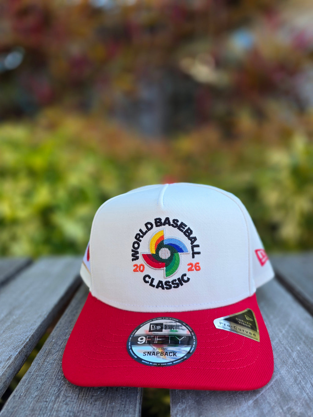 2026 WBC Japan Chrome Red 9FIFTY A-Frame Snapback