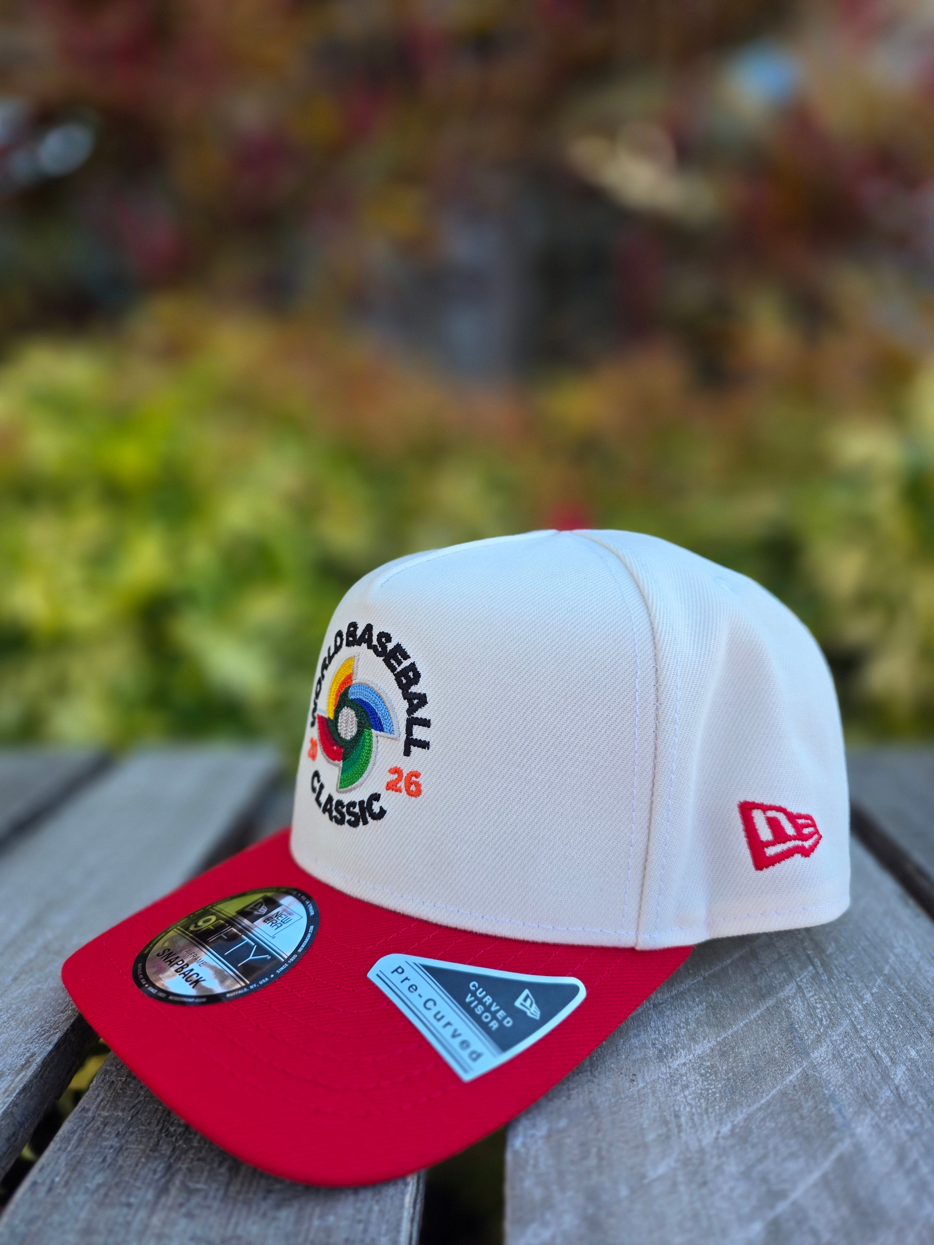 2026 WBC Japan Chrome Red 9FIFTY A-Frame Snapback
