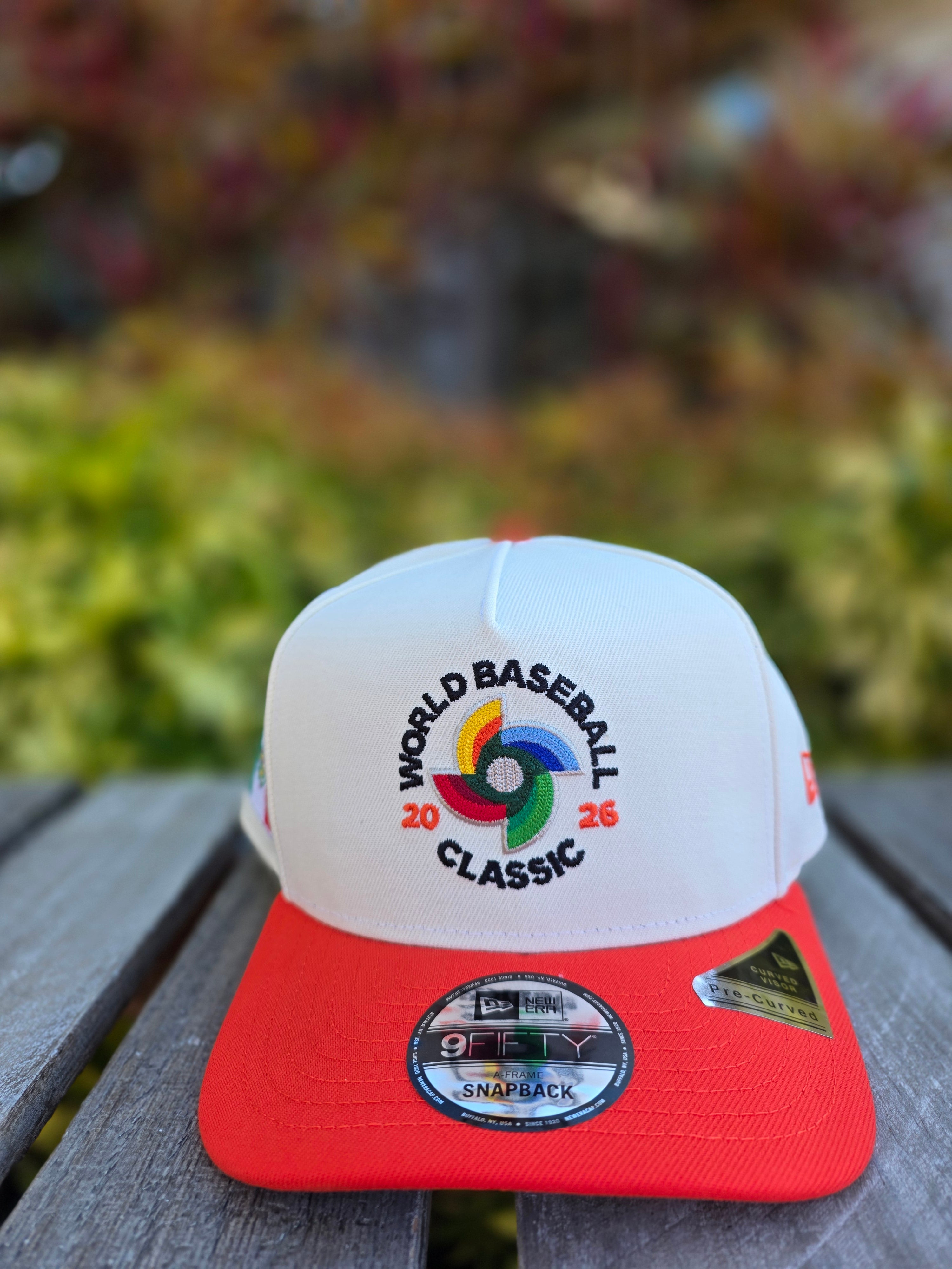 2026 WBC Mexico Chrome Orange 9FIFTY A-Frame Snapback