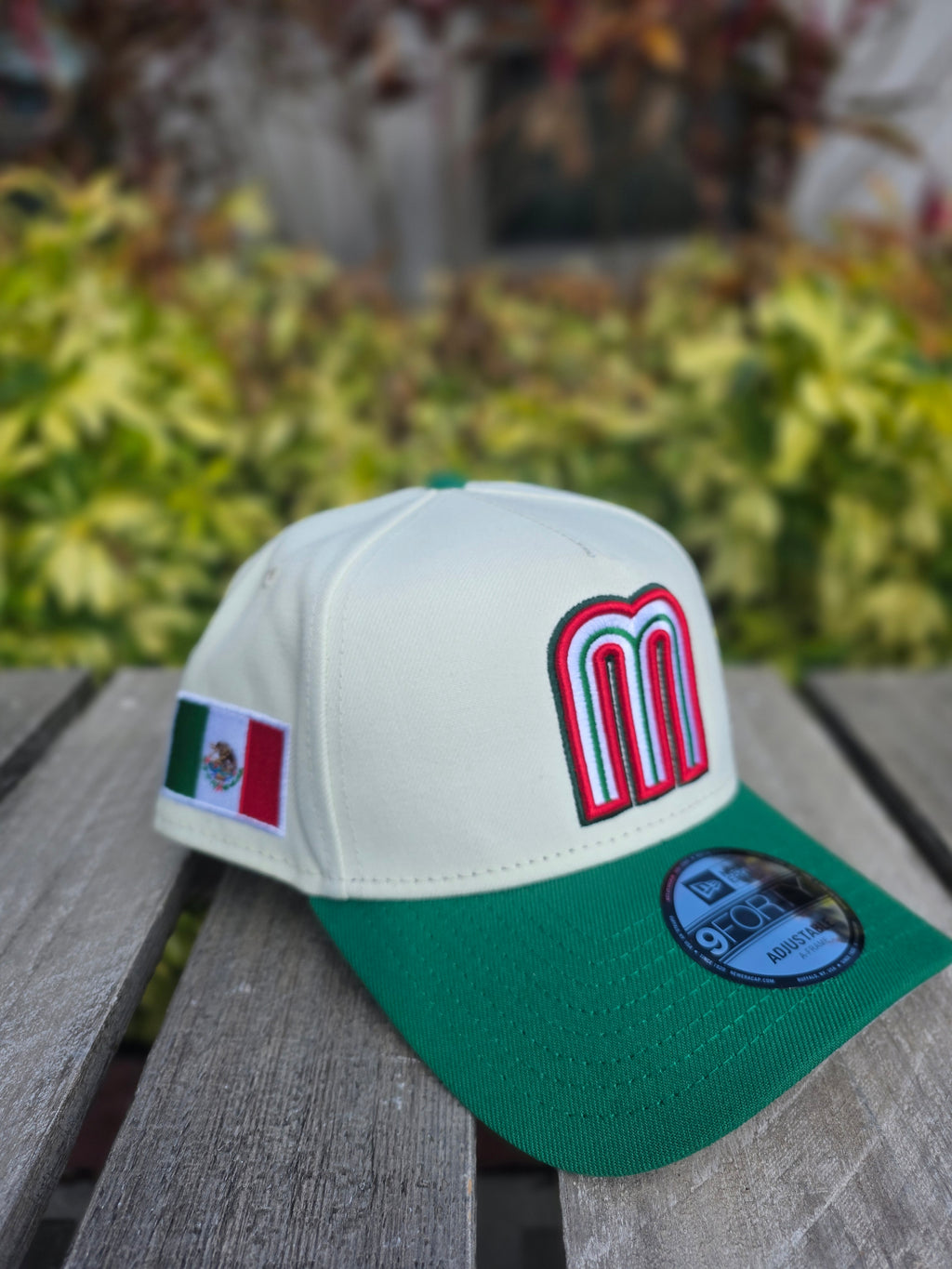 2026 WBC Mexico Chrome Green 9FORTY A-Frame