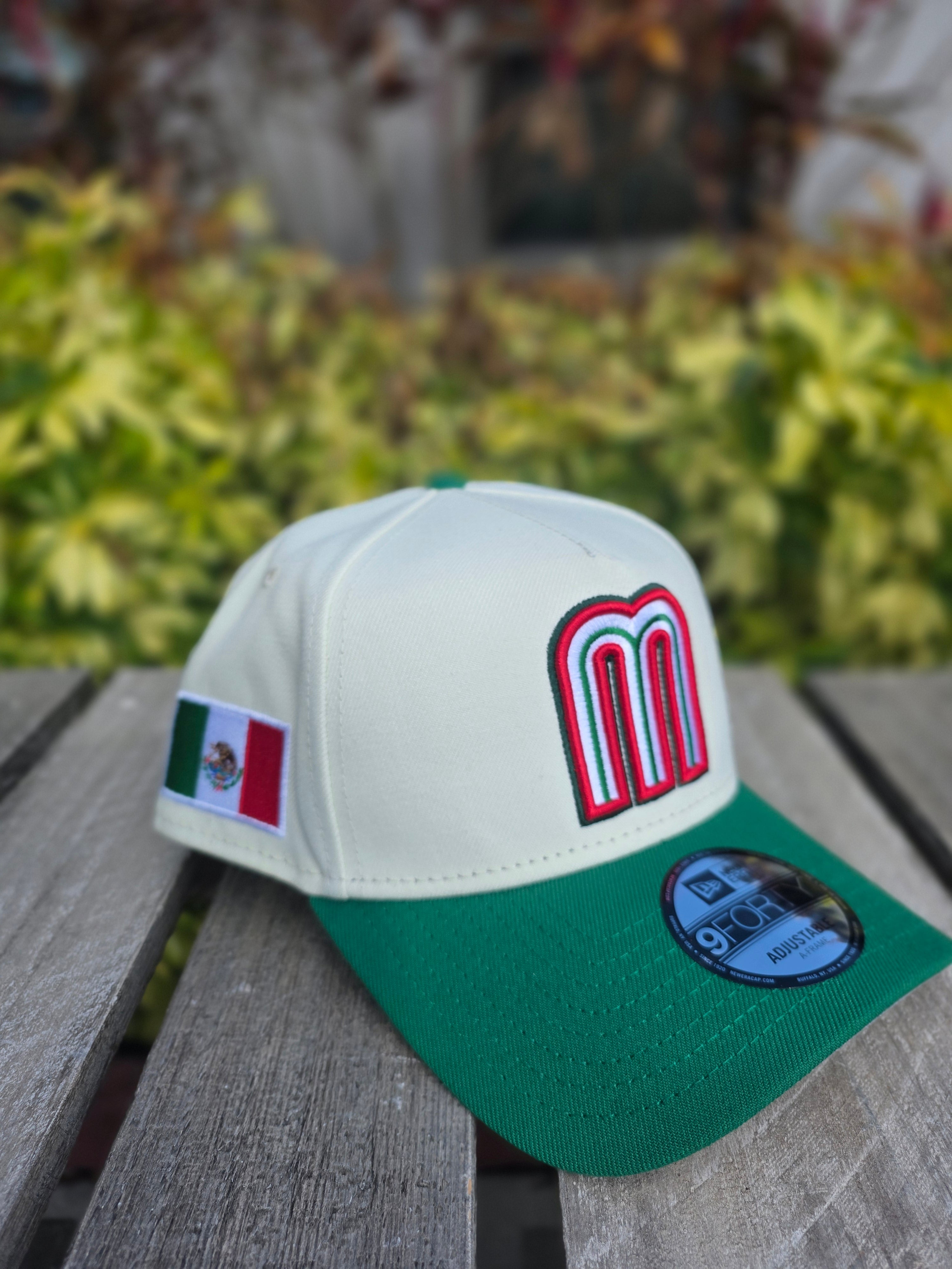2026 WBC Mexico Chrome Green 9FORTY A-Frame