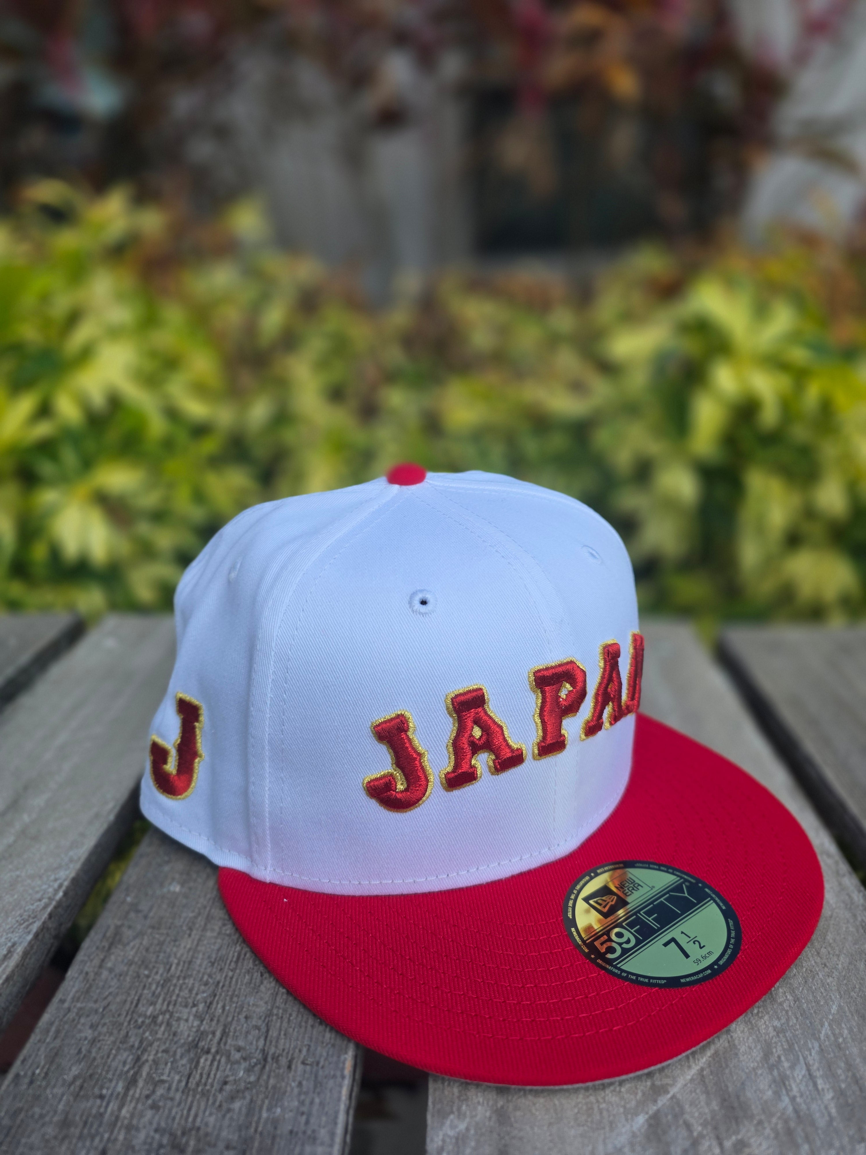 2026 WBC Japan Wordmark White 59FIFTY