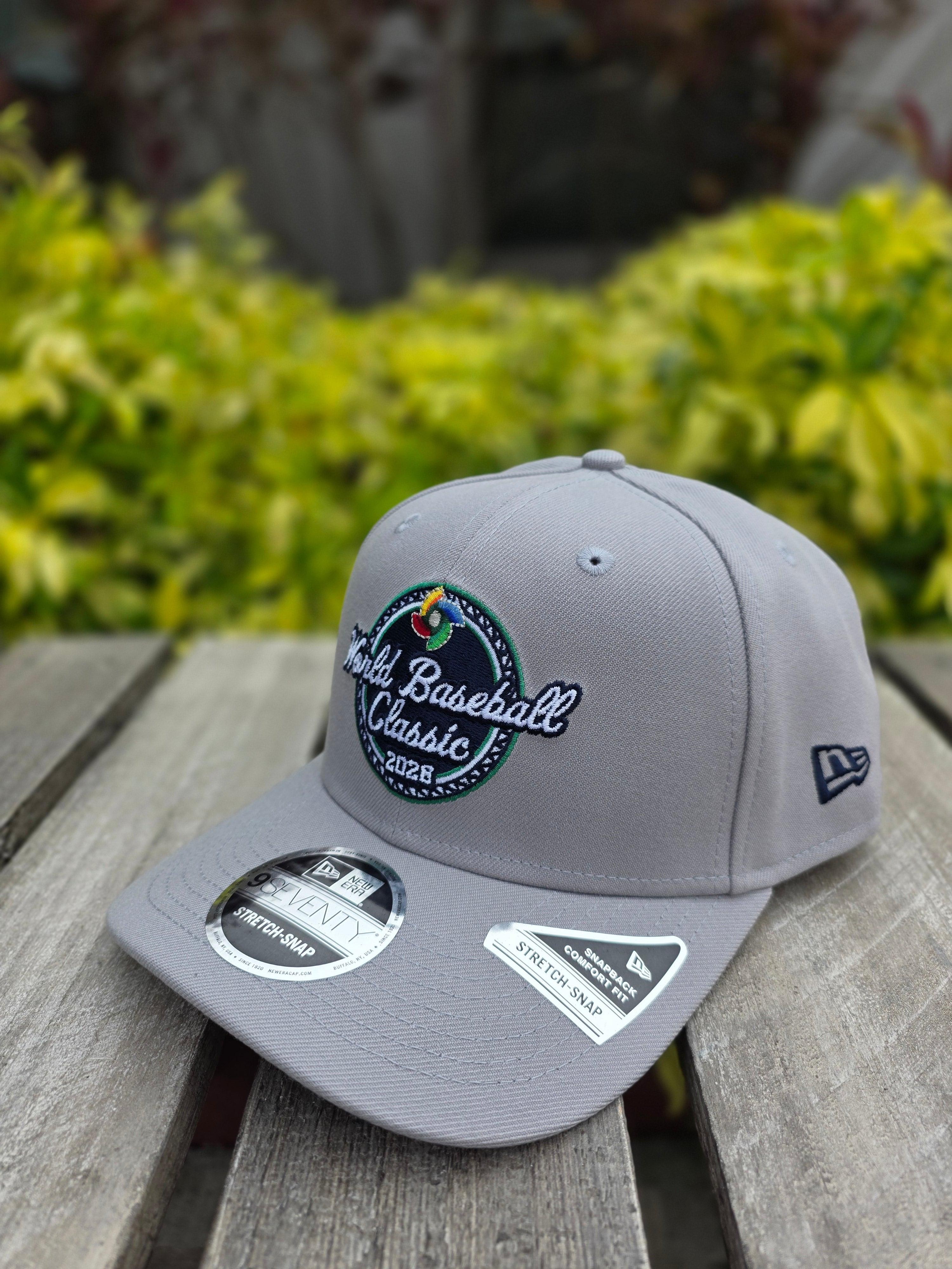 2026 WBC Grey 9SEVENTY Stretch-Snap Adjustable