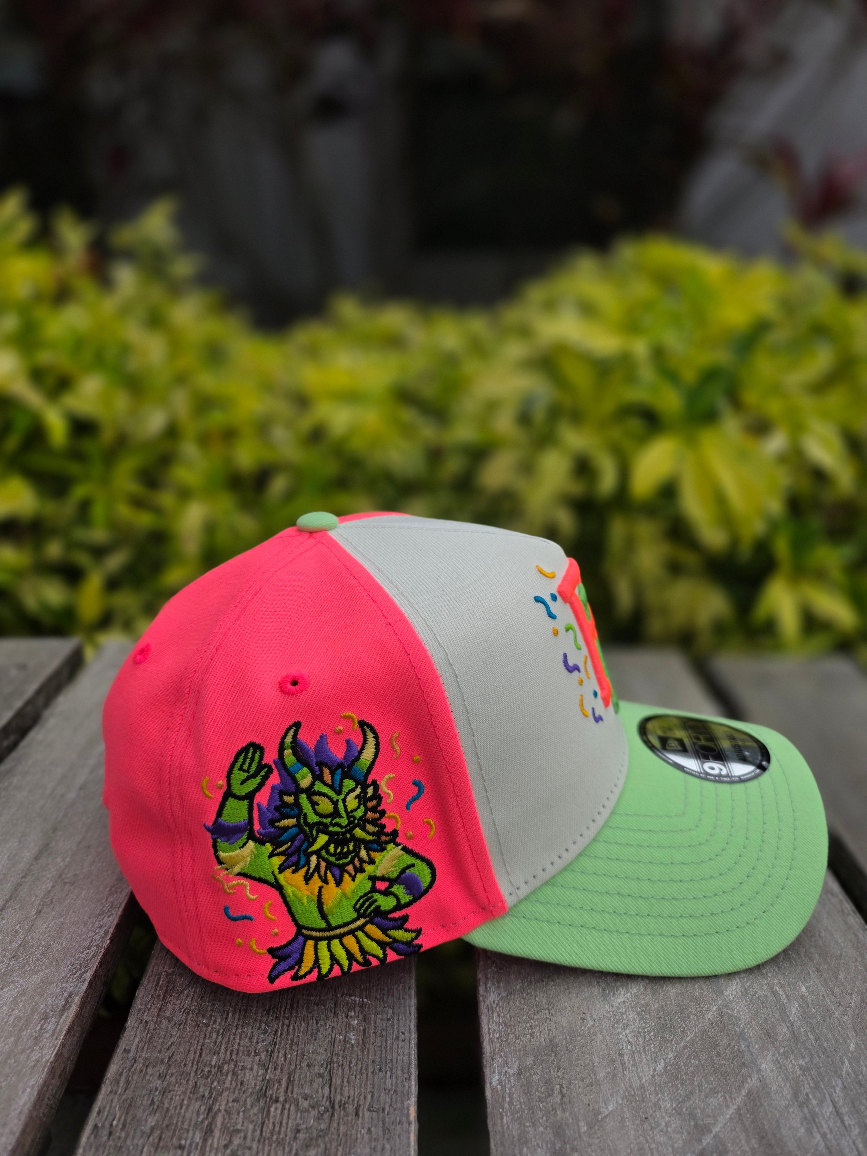 2026 WBC Dominican Republic Diablo Cojuelo Pink 9FORTY Adjustable A-Frame