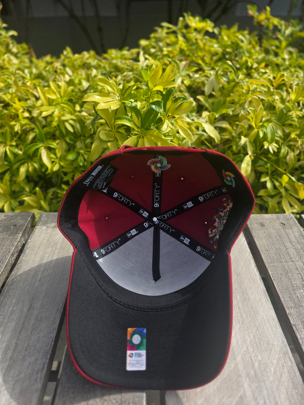 2026 WBC Dominican Republic Diablo Cojuelo Red 9FORTY Adjustable A-Frame