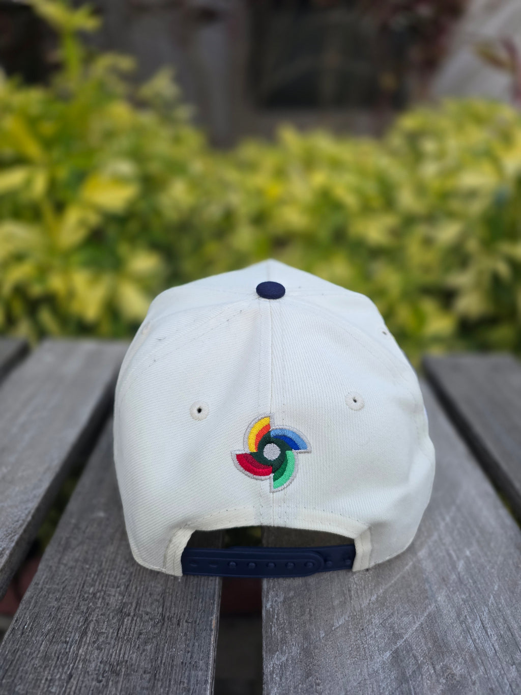 2026 WBC Dominican Republic Chrome Navy Youth Size 9FORTY A-Frame