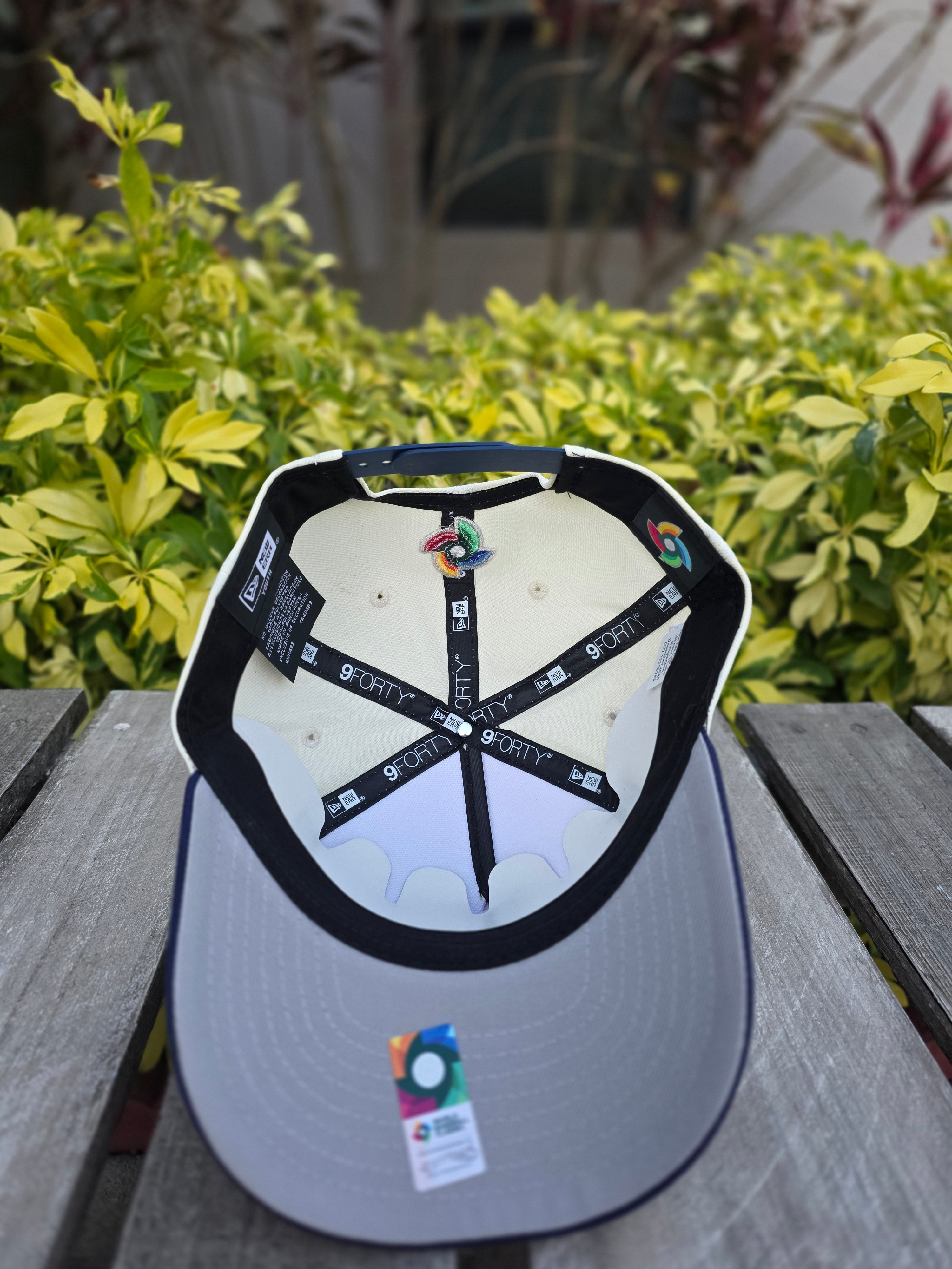 2026 WBC Dominican Republic Chrome Navy Youth Size 9FORTY A-Frame