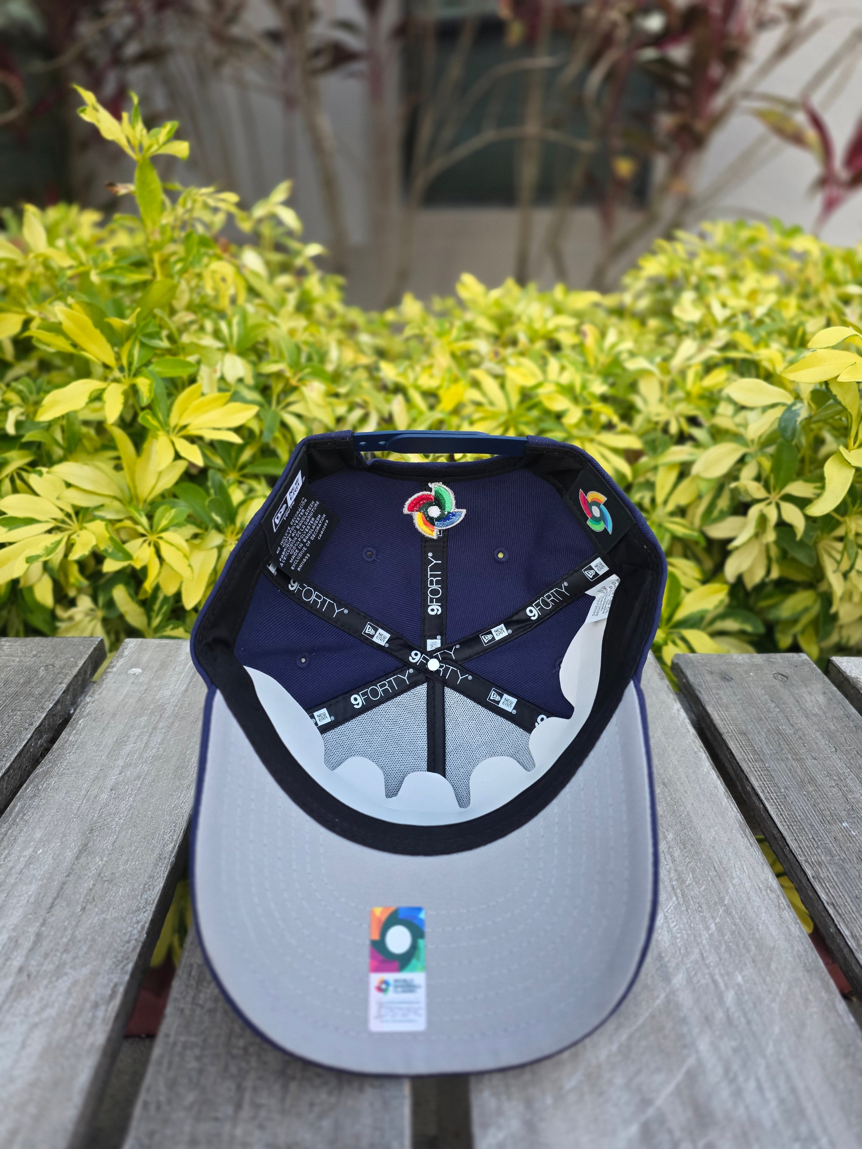2026 WBC Dominican Republic Navy Youth Size 9FORTY A-Frame