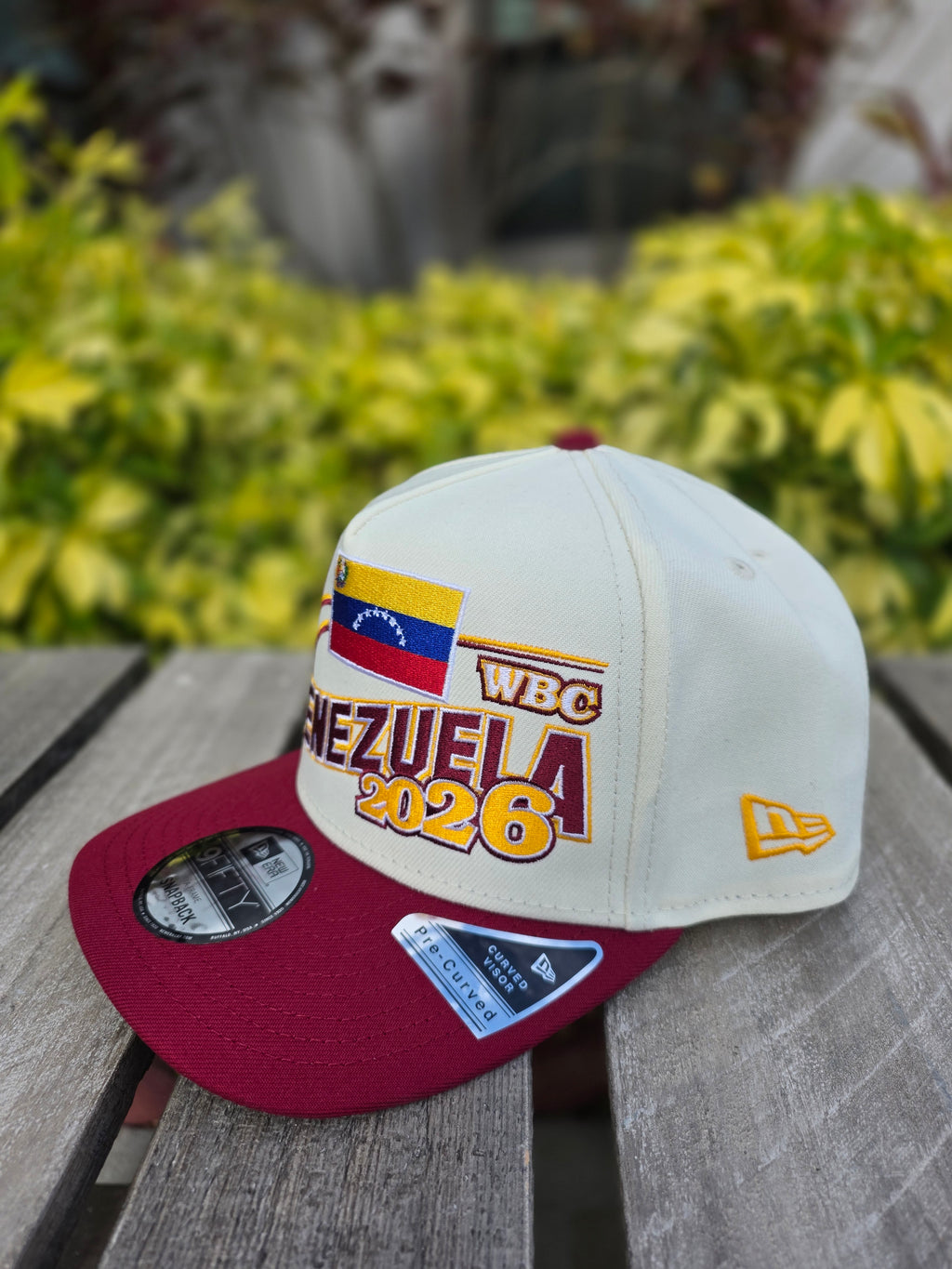 2026 WBC Venezuela Chrome White Classic 9FIFTY A-Frame Snapback