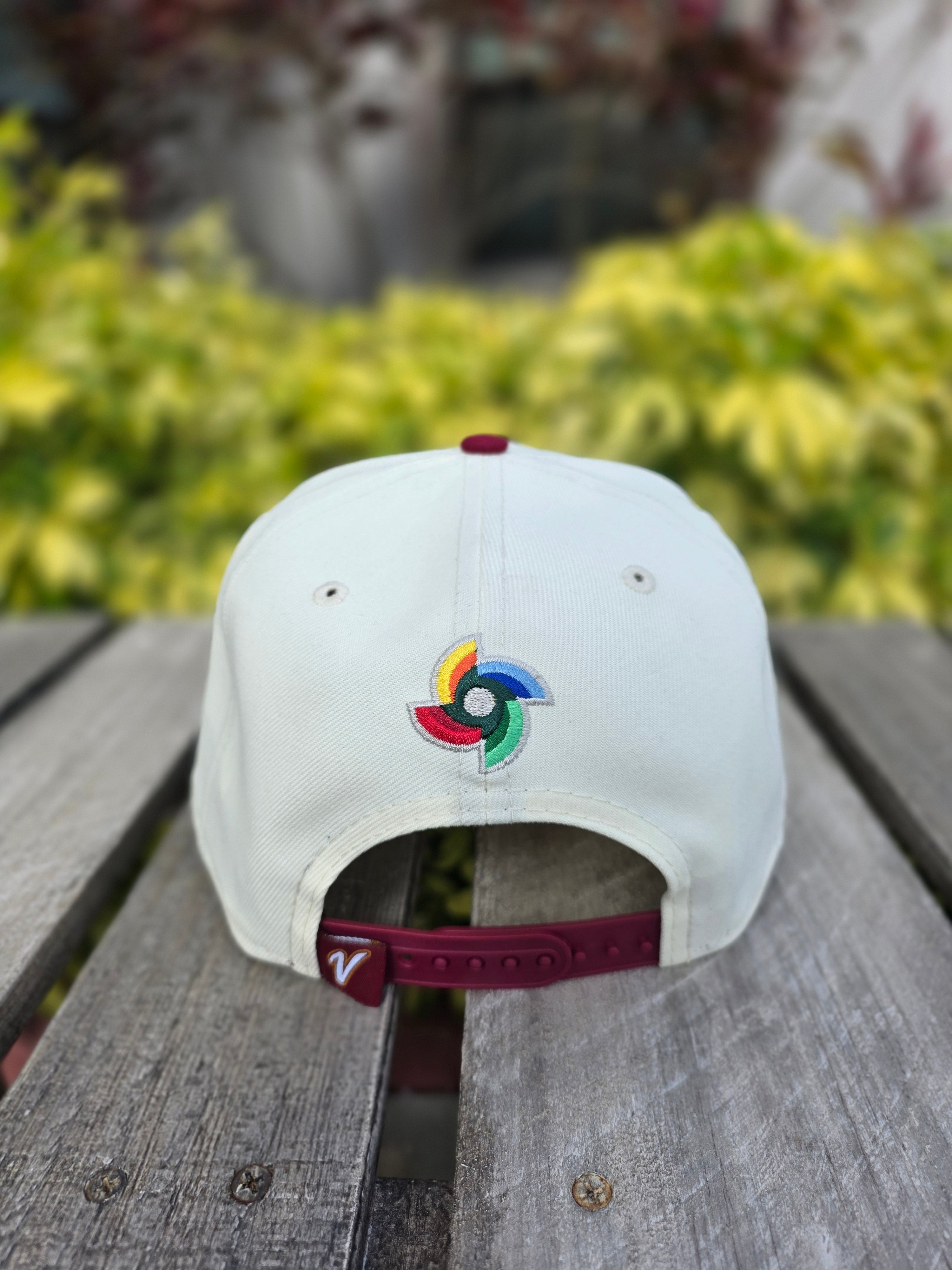 2026 WBC Venezuela Chrome White Classic 9FIFTY A-Frame Snapback