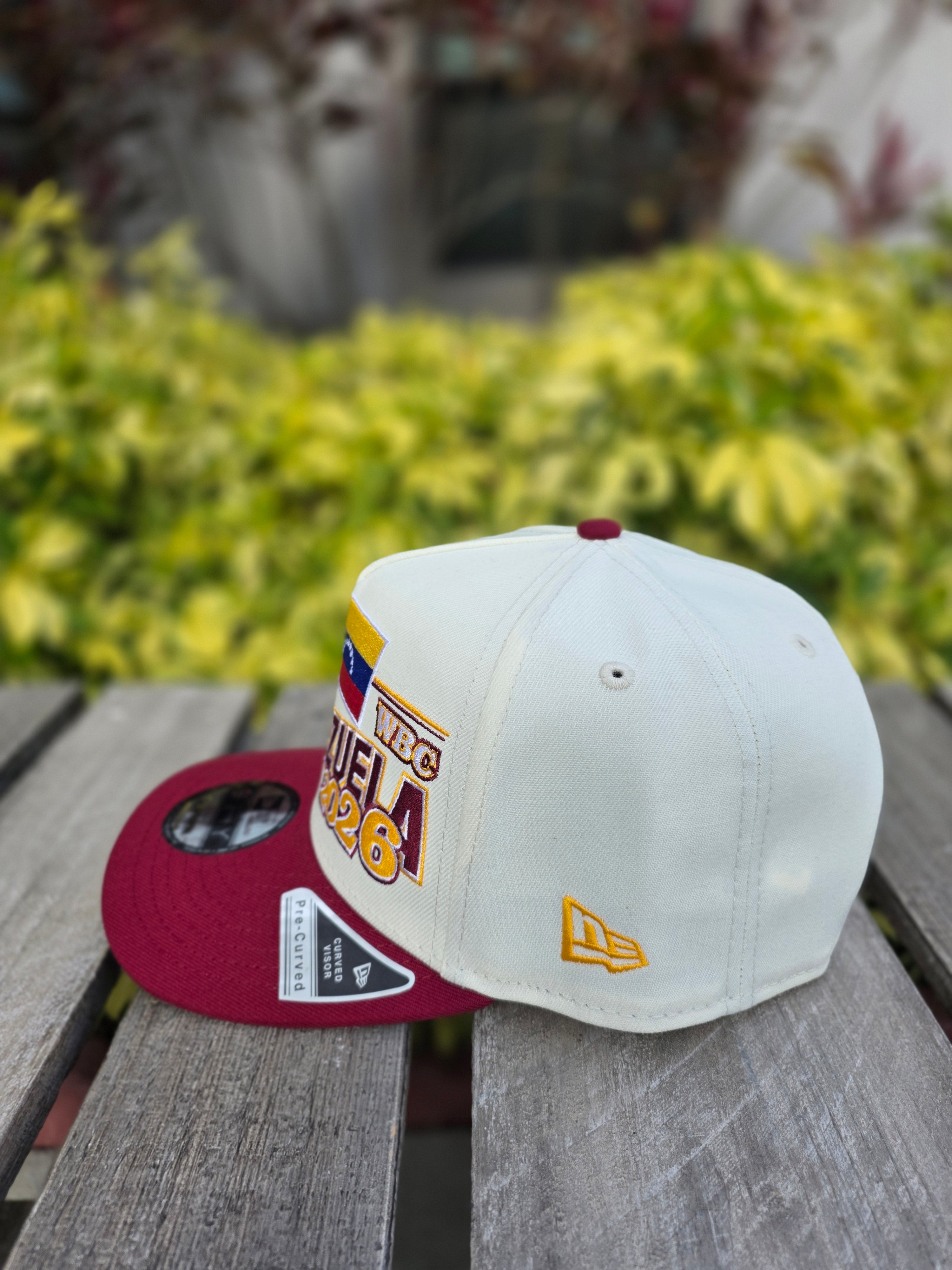 2026 WBC Venezuela Chrome White Classic 9FIFTY A-Frame Snapback