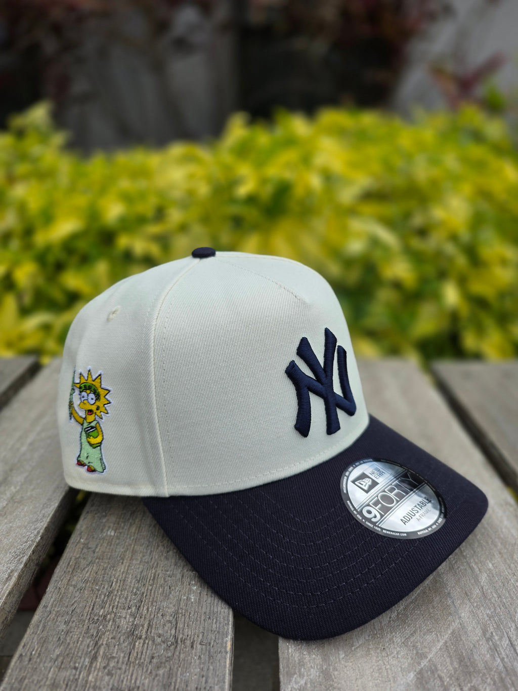 New York Yankees Liberty Cream Simpsons Localized 9FORTY A-Frame