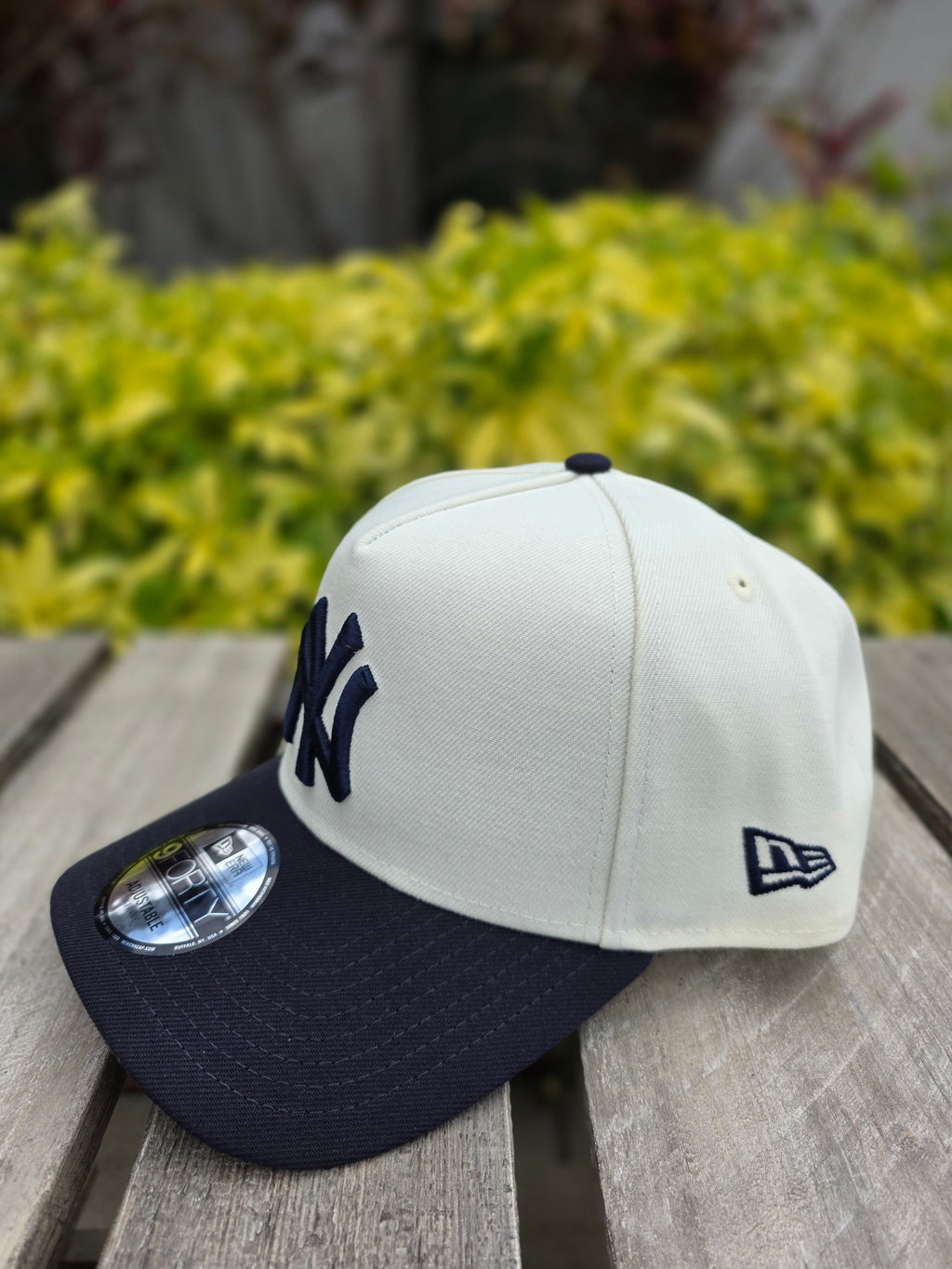 New York Yankees Liberty Cream Simpsons Localized 9FORTY A-Frame