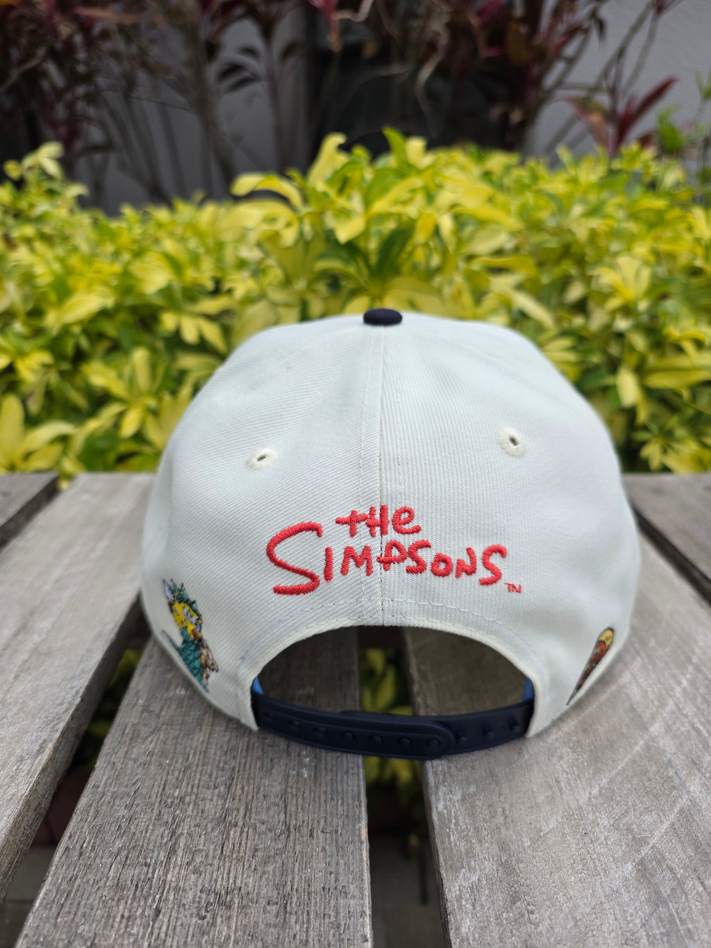 New York Yankees Liberty Cream Simpsons Localized 9FORTY A-Frame