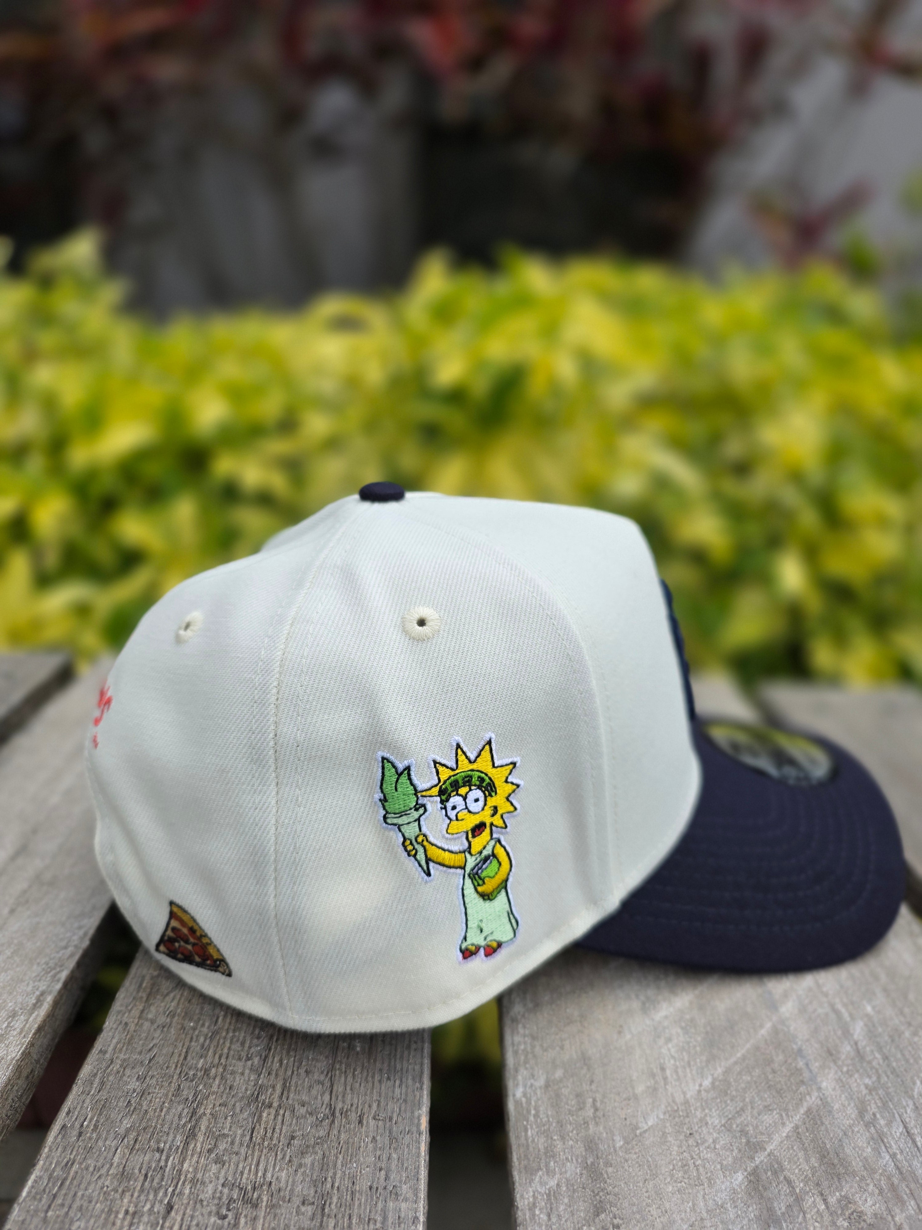 New York Yankees Liberty Cream Simpsons Localized 9FORTY A-Frame