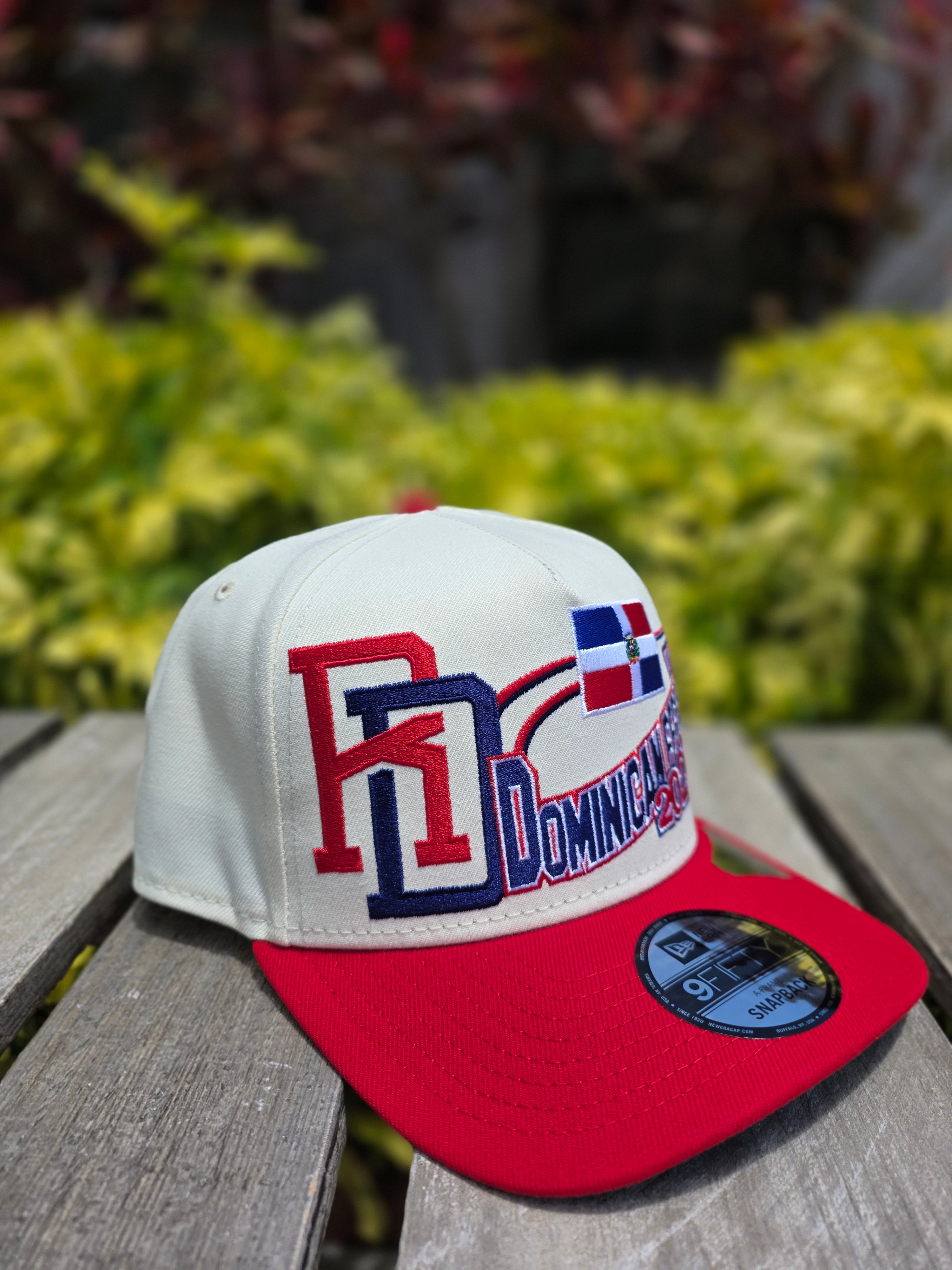 2026 WBC Dominican Republic Chrome Red 9FIFTY A-Frame Snapback