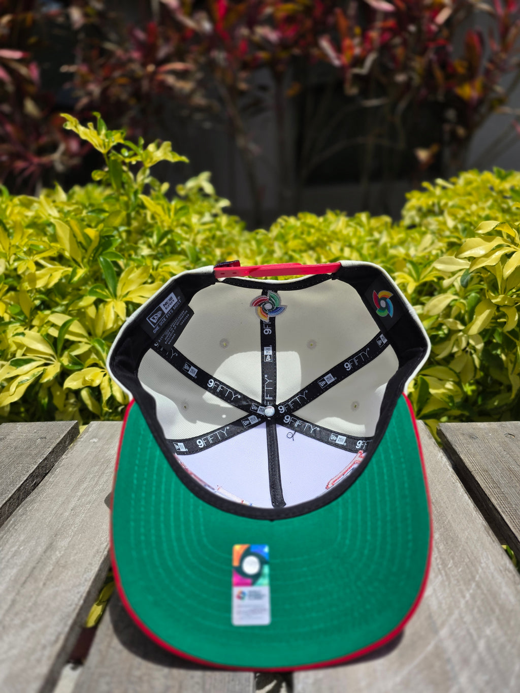 2026 WBC Dominican Republic Chrome Red 9FIFTY A-Frame Snapback
