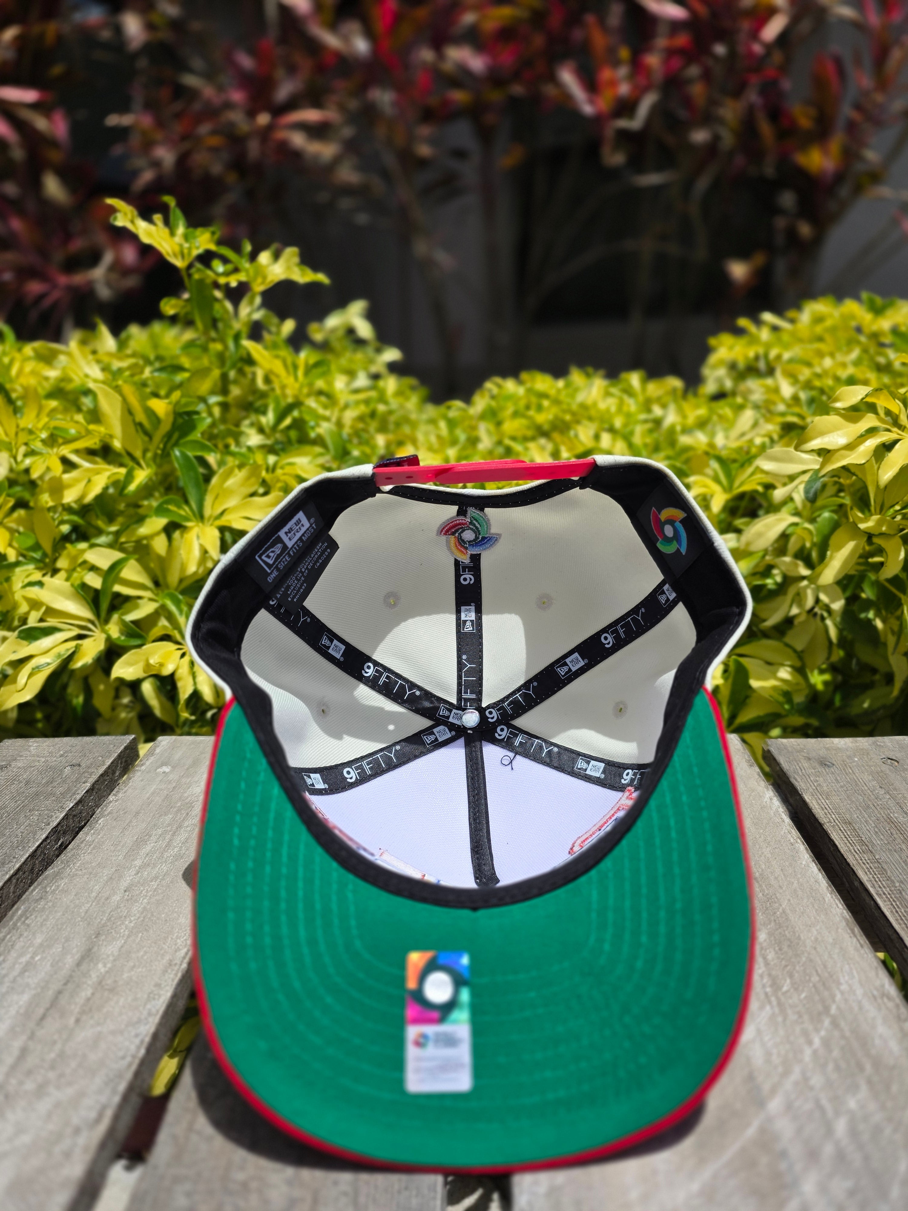 2026 WBC Dominican Republic Chrome Red 9FIFTY A-Frame Snapback