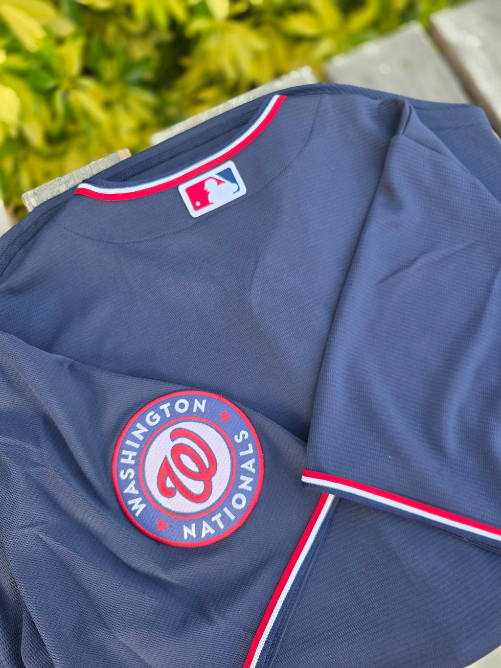 Men's Washington Nationals Nike Navy Alternate Limited Jersey