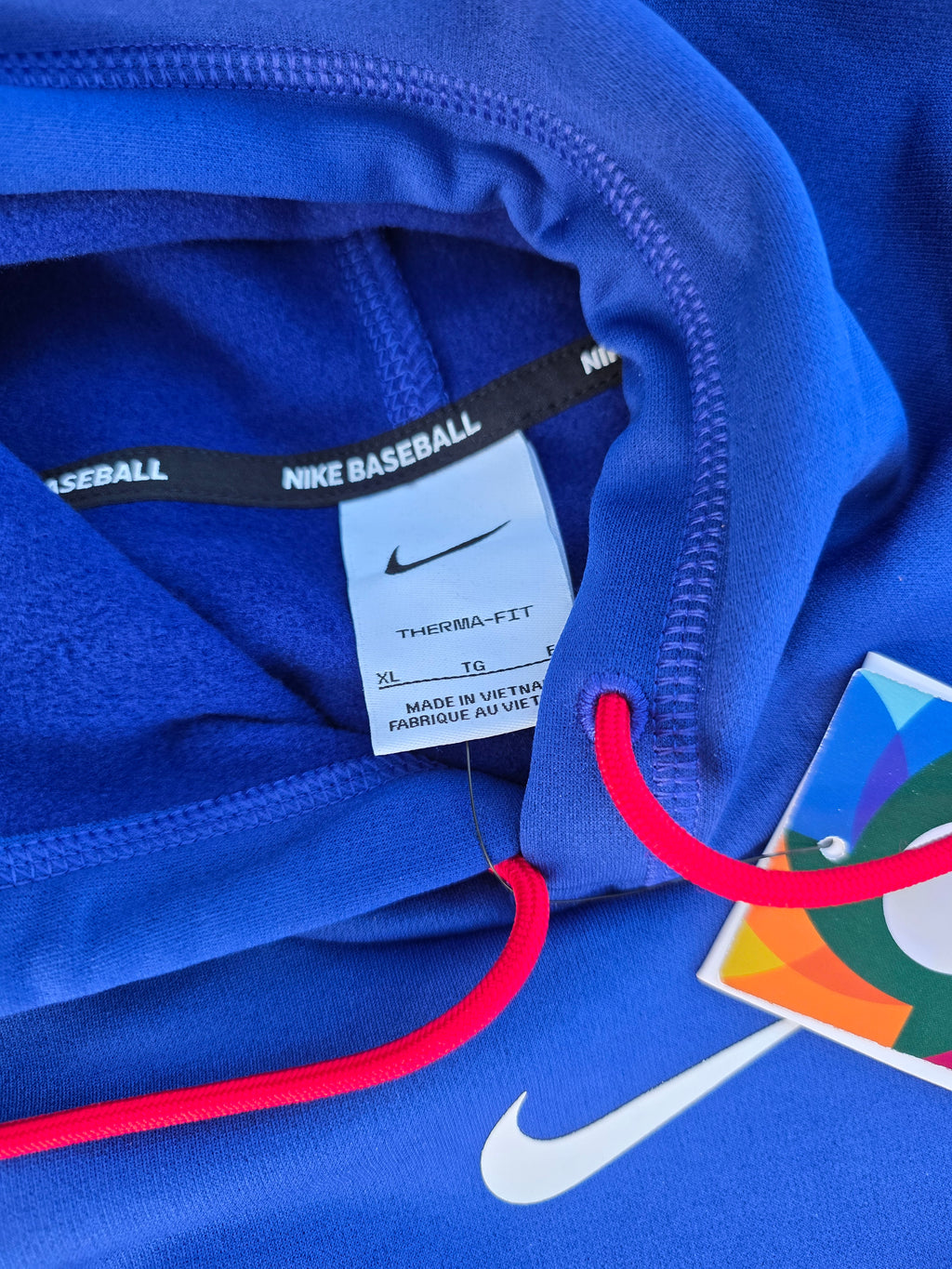 2026 WBC Men's Therma Pullover Hoodie Dominican Republic Baseball Team