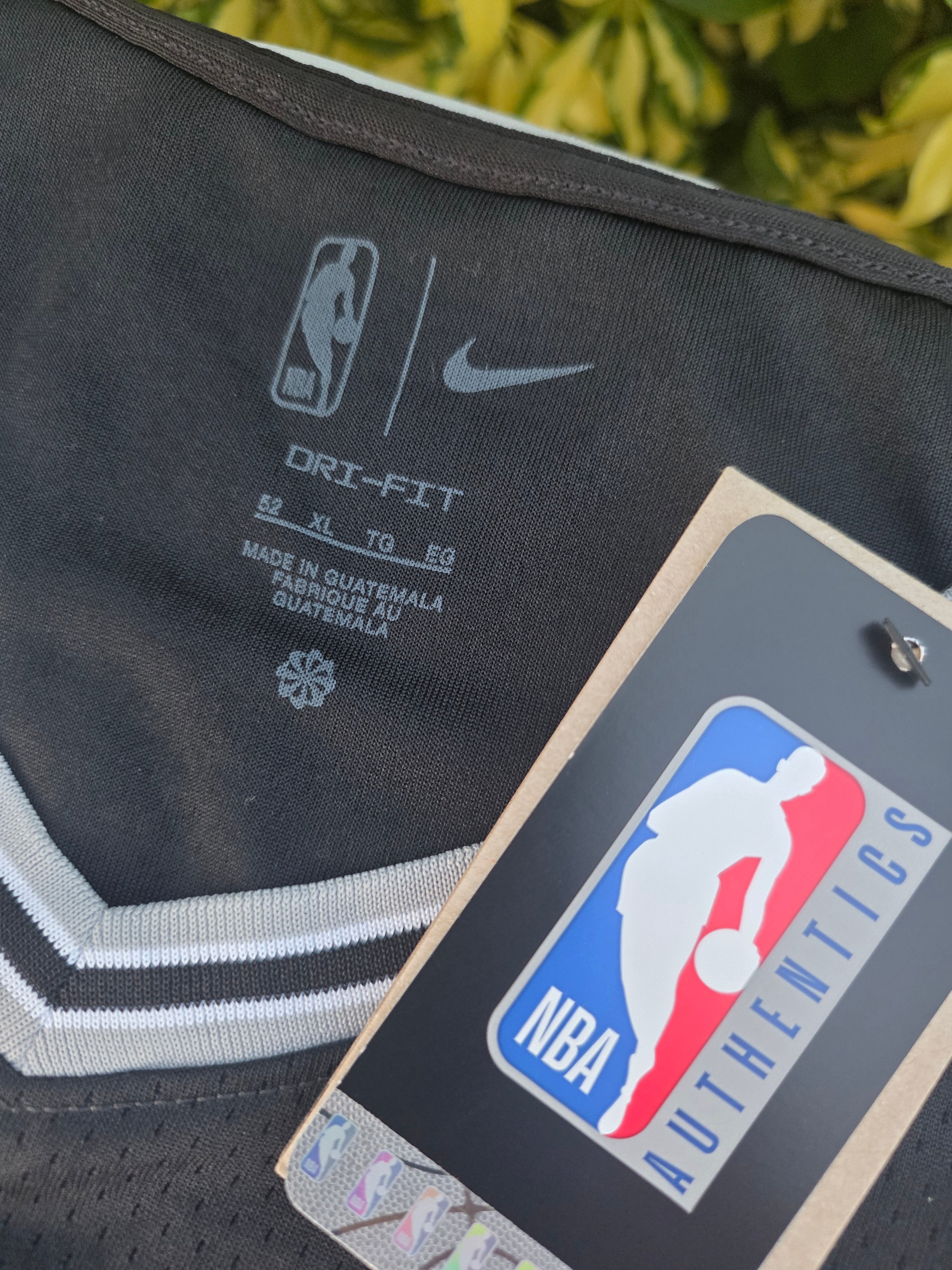 San Antonio Spurs David Jones Garcia #25 Black Swingman Jersey - Icon Edition